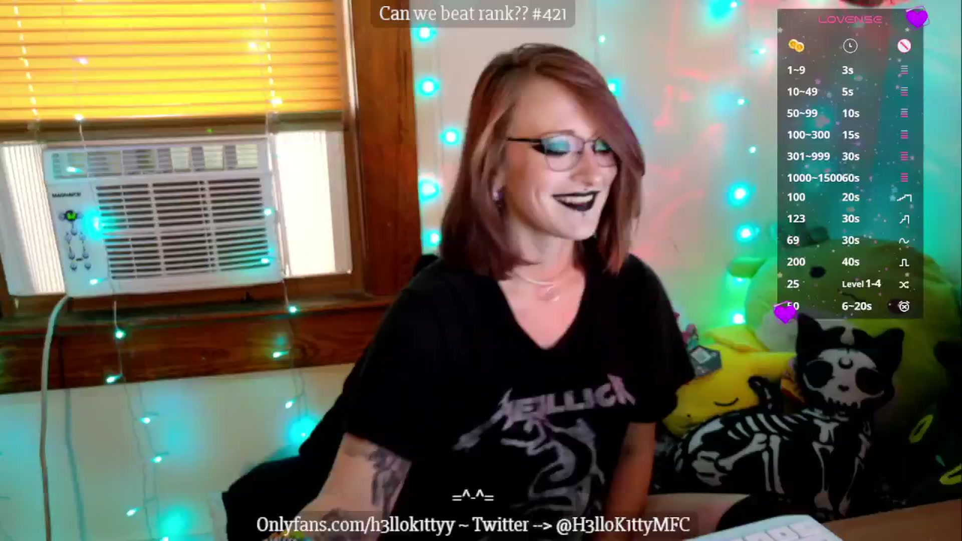 Gallery image thumbnail from H3llok1tty's myfreecams stream on, 11/02/2024, 13:43 image 16 of 20