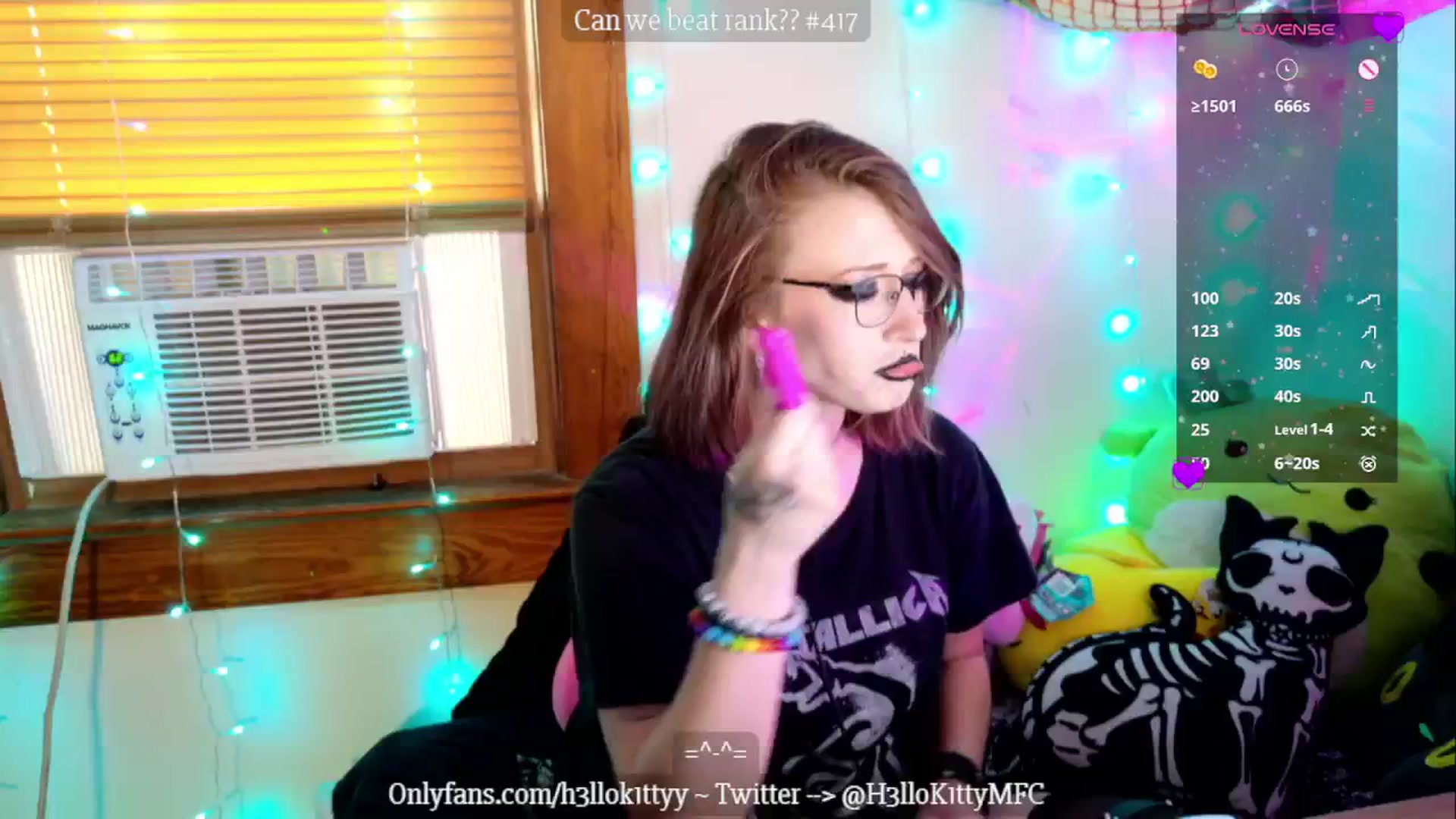 Gallery image thumbnail from H3llok1tty's myfreecams stream on, 11/02/2024, 13:43 image 15 of 20