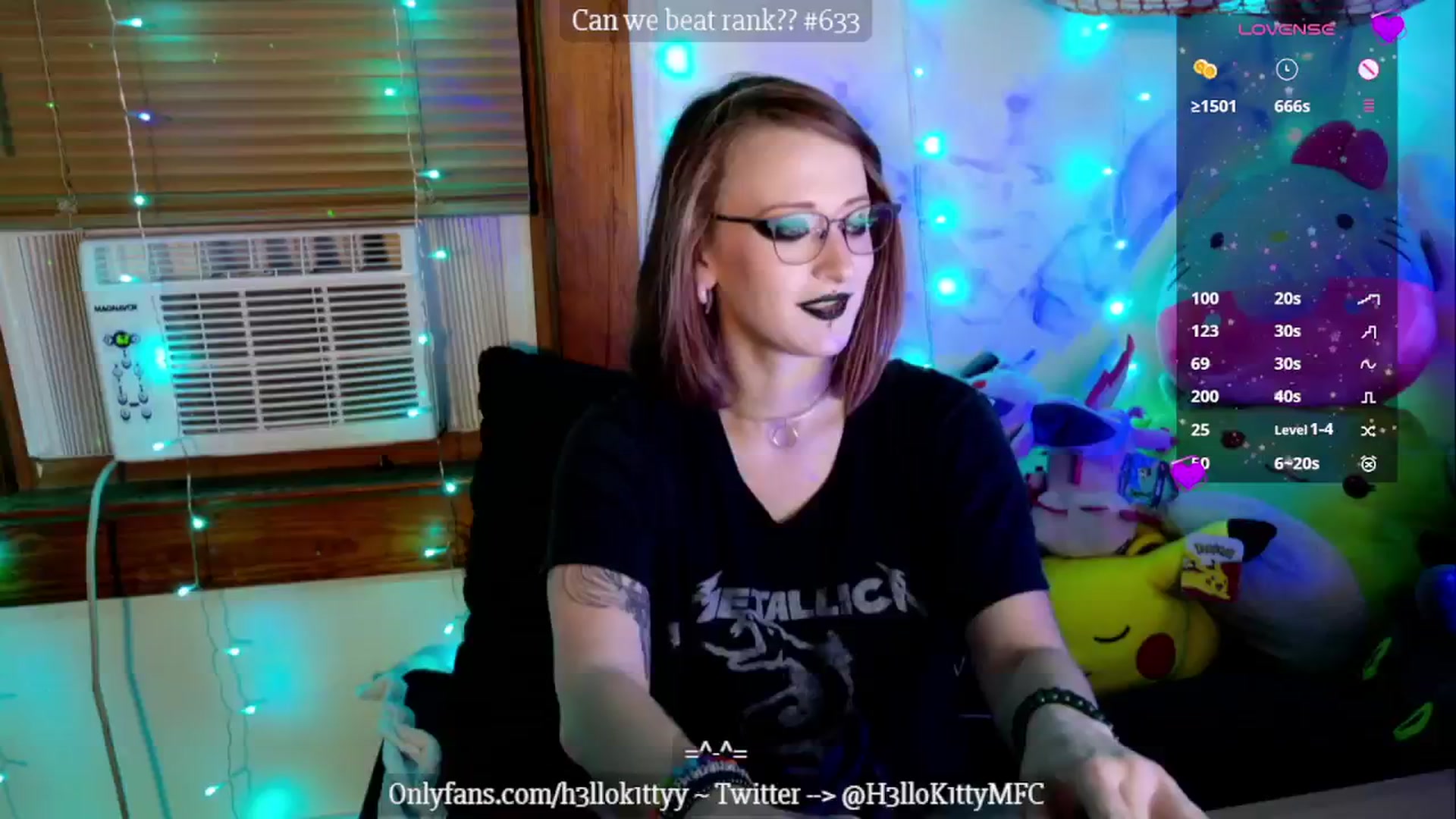 Gallery image thumbnail from H3llok1tty's myfreecams stream on, 11/02/2024, 13:43 image 8 of 20