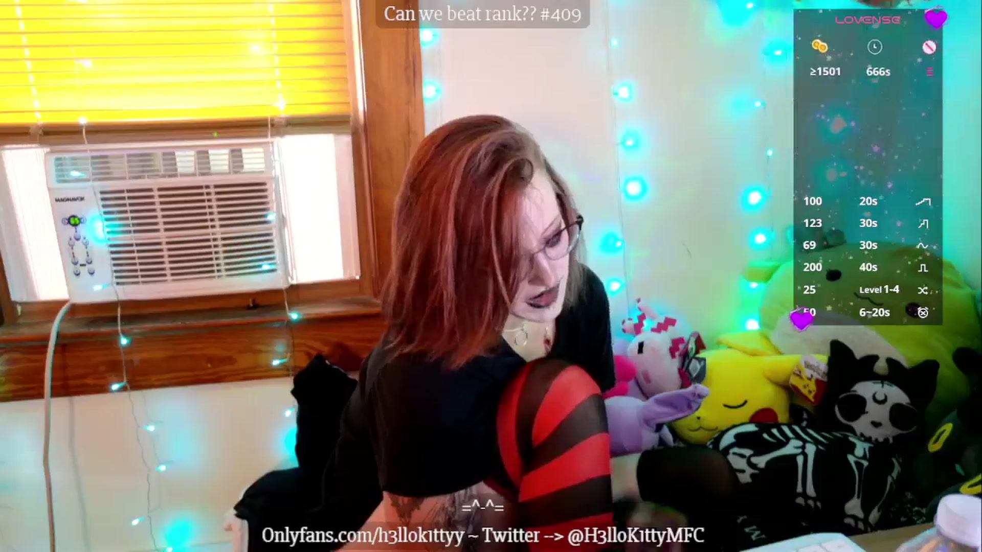 Gallery image thumbnail from H3llok1tty's myfreecams stream on, 11/02/2024, 13:43 image 18 of 20