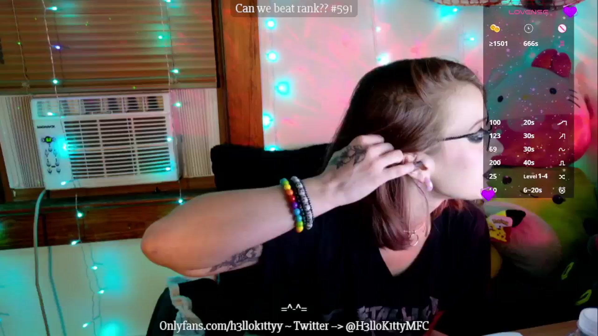 Gallery image thumbnail from H3llok1tty's myfreecams stream on, 11/02/2024, 13:43 image 10 of 20