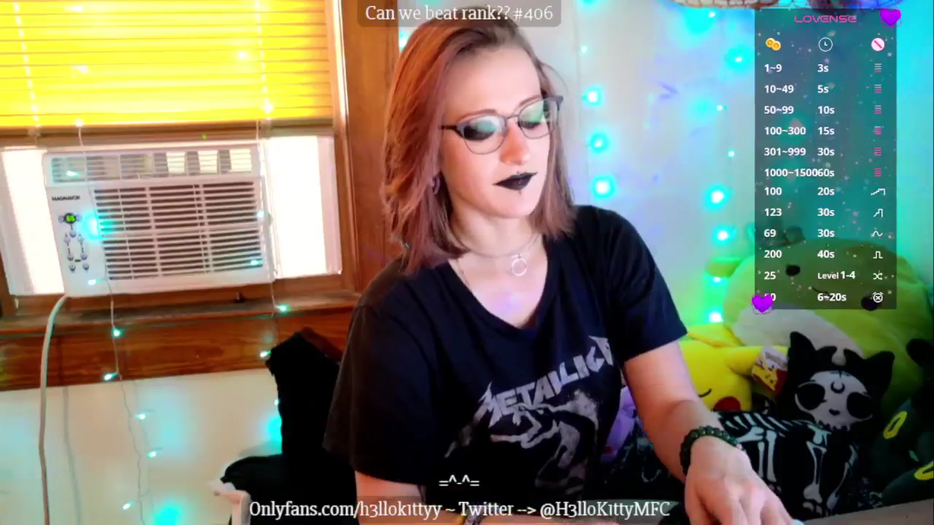 Gallery image thumbnail from H3llok1tty's myfreecams stream on, 11/02/2024, 13:43 image 19 of 20