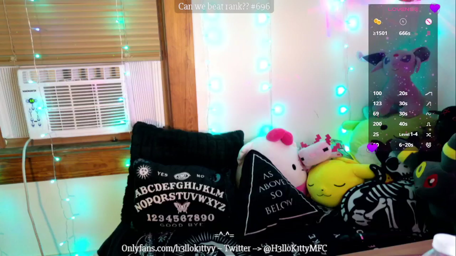 Gallery image thumbnail from H3llok1tty's myfreecams stream on, 11/03/2024, 10:03 image 4 of 20