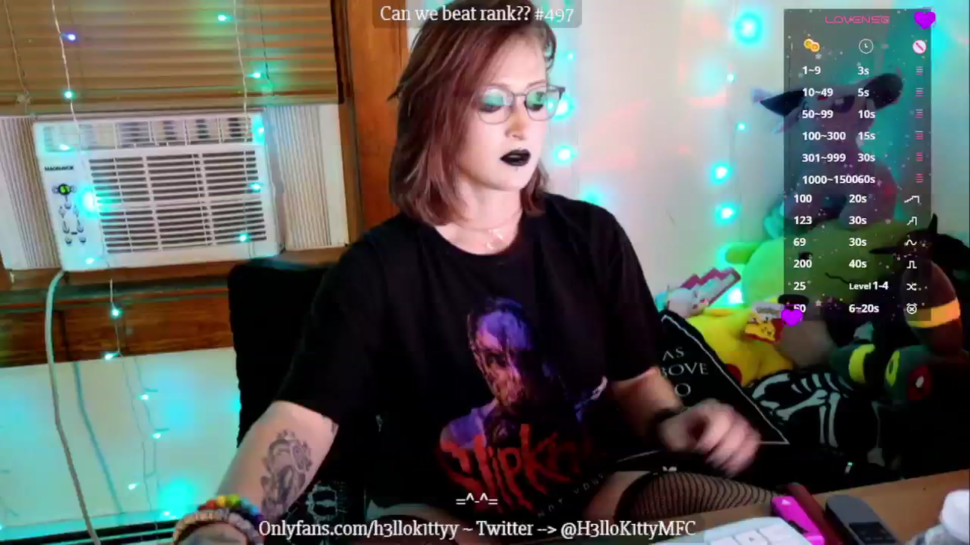 Gallery image thumbnail from H3llok1tty's myfreecams stream on, 11/03/2024, 10:03 image 19 of 20