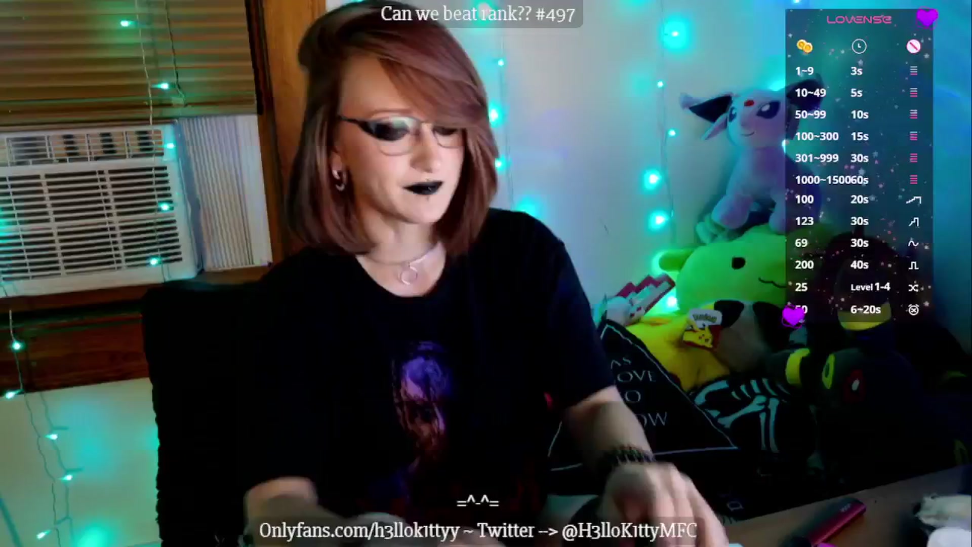 Gallery image thumbnail from H3llok1tty's myfreecams stream on, 11/03/2024, 10:03 image 20 of 20
