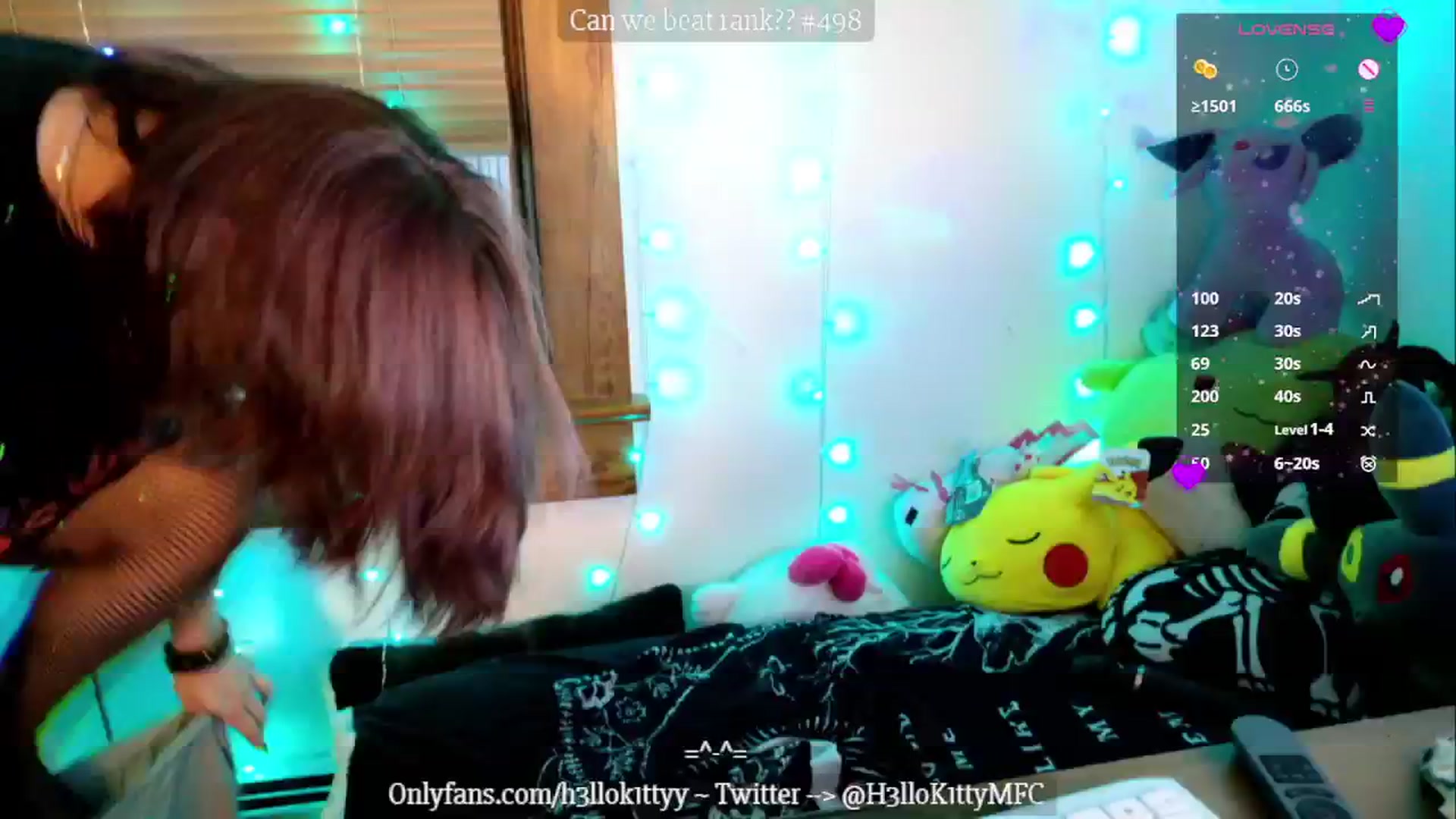 Gallery image thumbnail from H3llok1tty's myfreecams stream on, 11/03/2024, 10:03 image 18 of 20