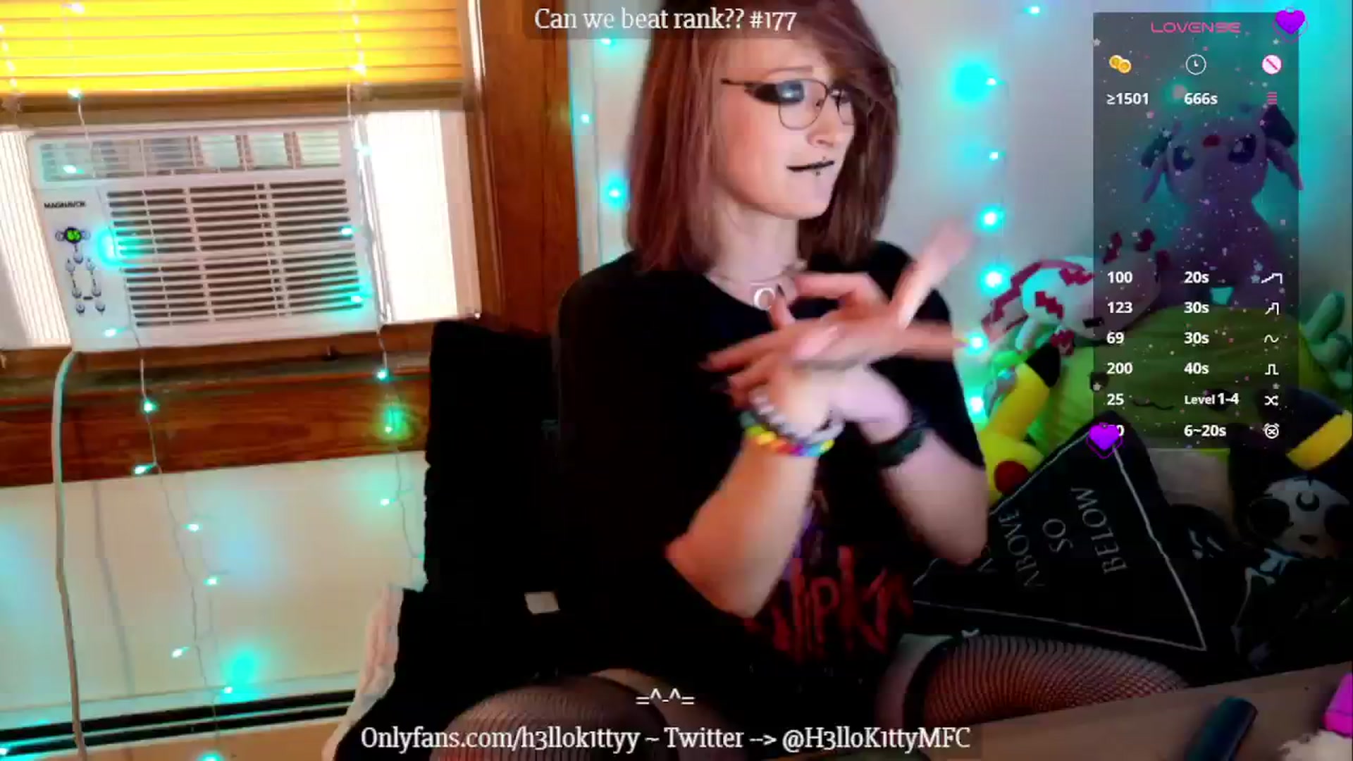 Gallery image thumbnail from H3llok1tty's myfreecams stream on, 11/03/2024, 13:04 image 10 of 20