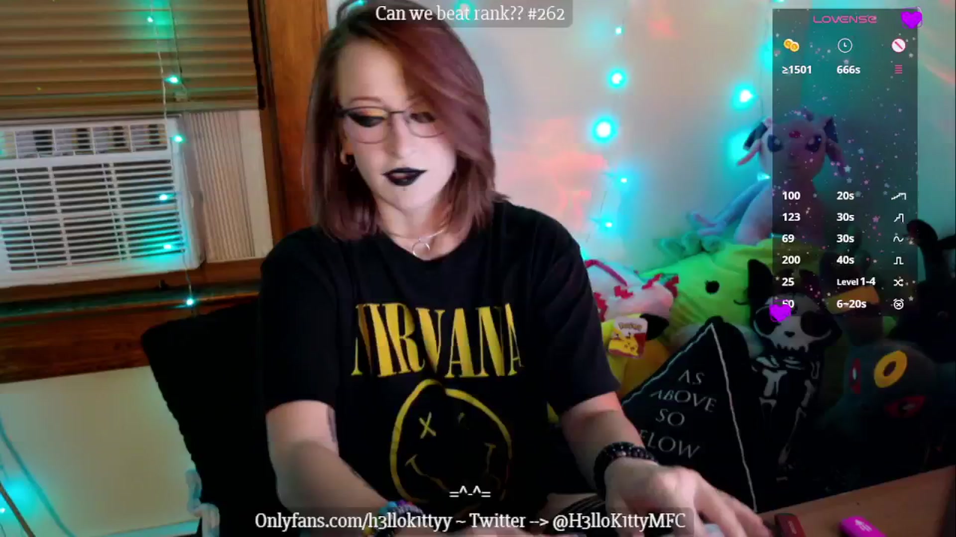 Gallery image thumbnail from H3llok1tty's myfreecams stream on, 11/04/2024, 08:25 image 13 of 20