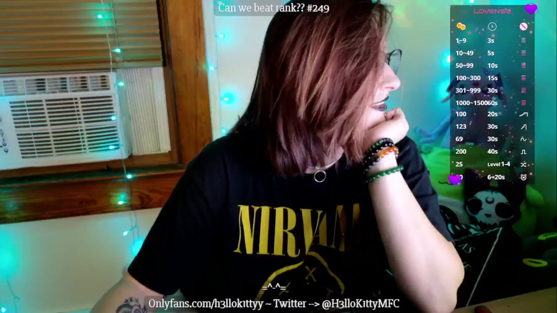 Gallery image thumbnail from H3llok1tty's myfreecams stream on, 11/04/2024, 08:46 image 13 of 20