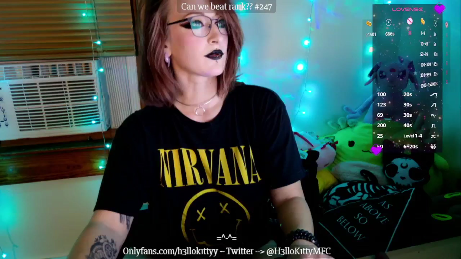 Gallery image thumbnail from H3llok1tty's myfreecams stream on, 11/04/2024, 08:46 image 18 of 20