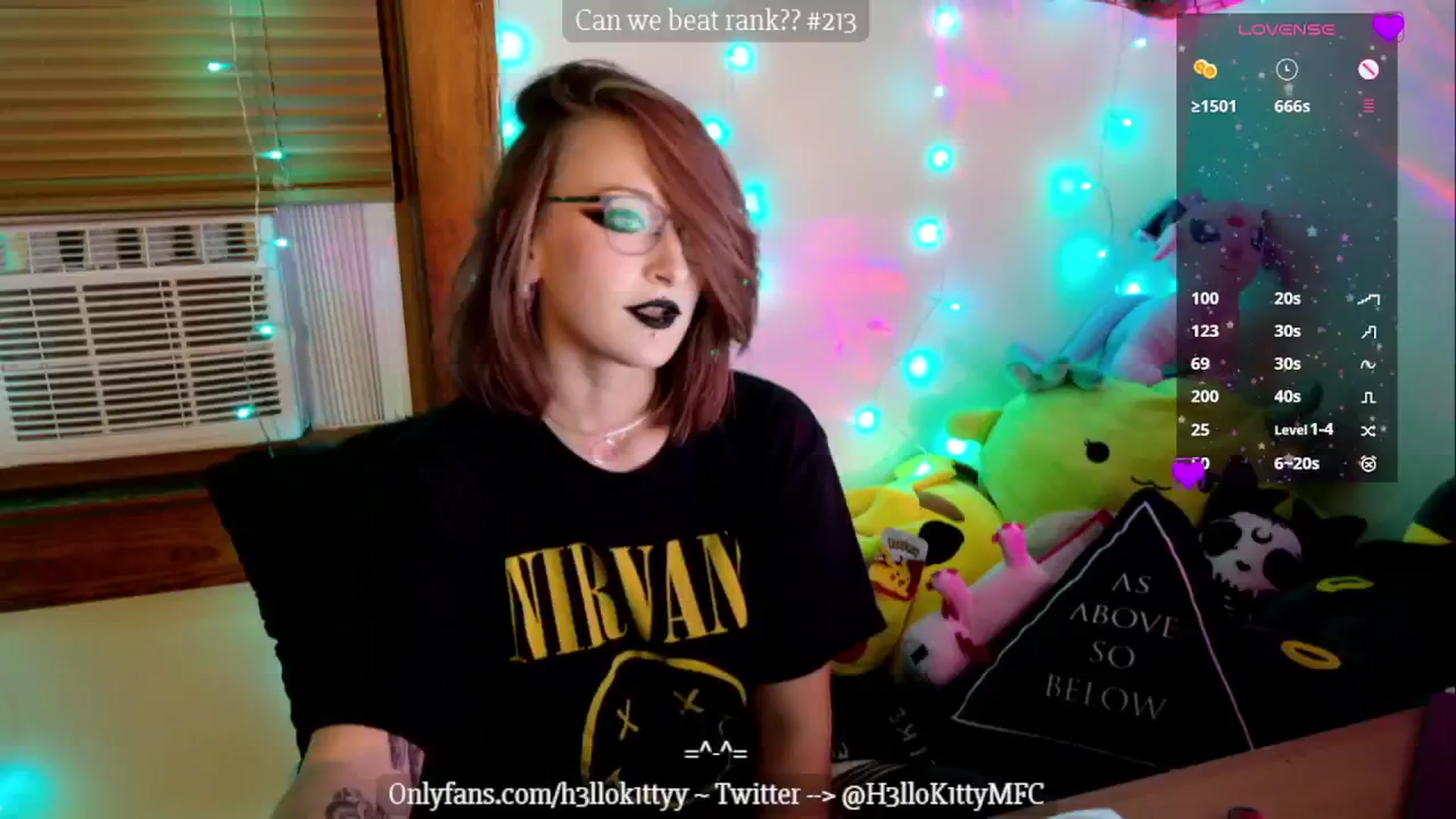 Gallery image thumbnail from H3llok1tty's myfreecams stream on, 11/04/2024, 11:05 image 10 of 20