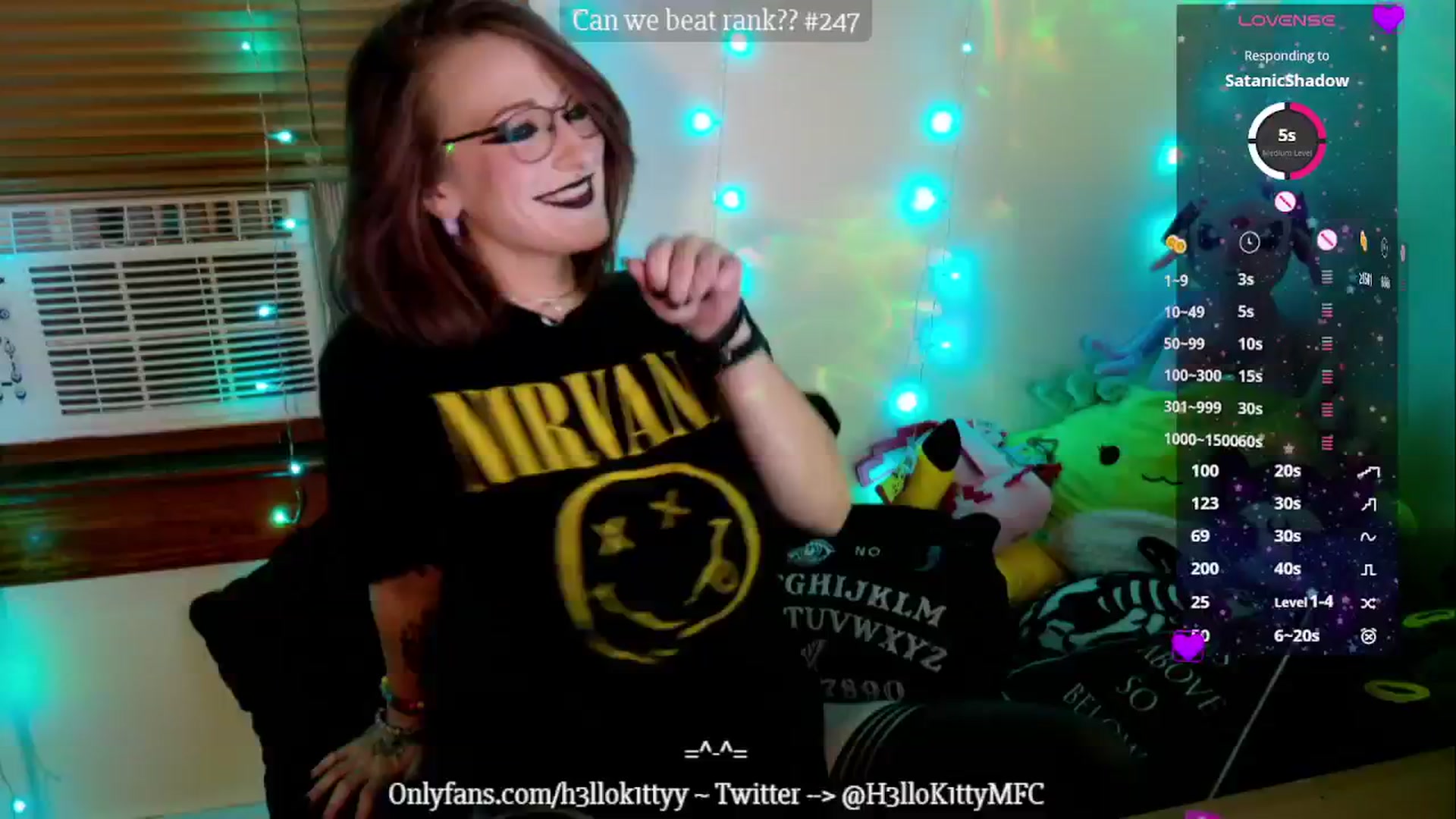 Gallery image thumbnail from H3llok1tty's myfreecams stream on, 11/04/2024, 11:05 image 2 of 20