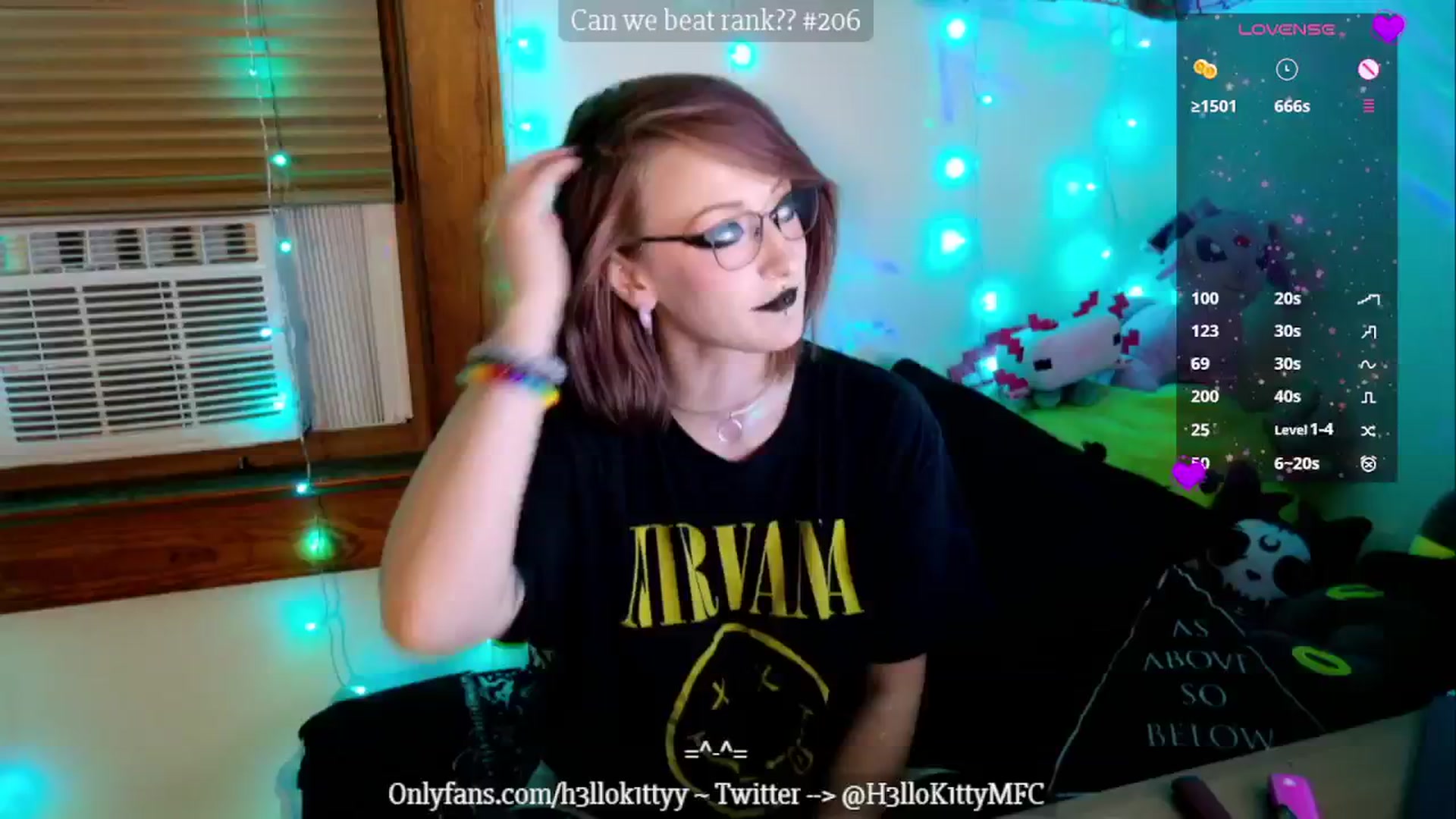 Gallery image thumbnail from H3llok1tty's myfreecams stream on, 11/04/2024, 11:05 image 16 of 20