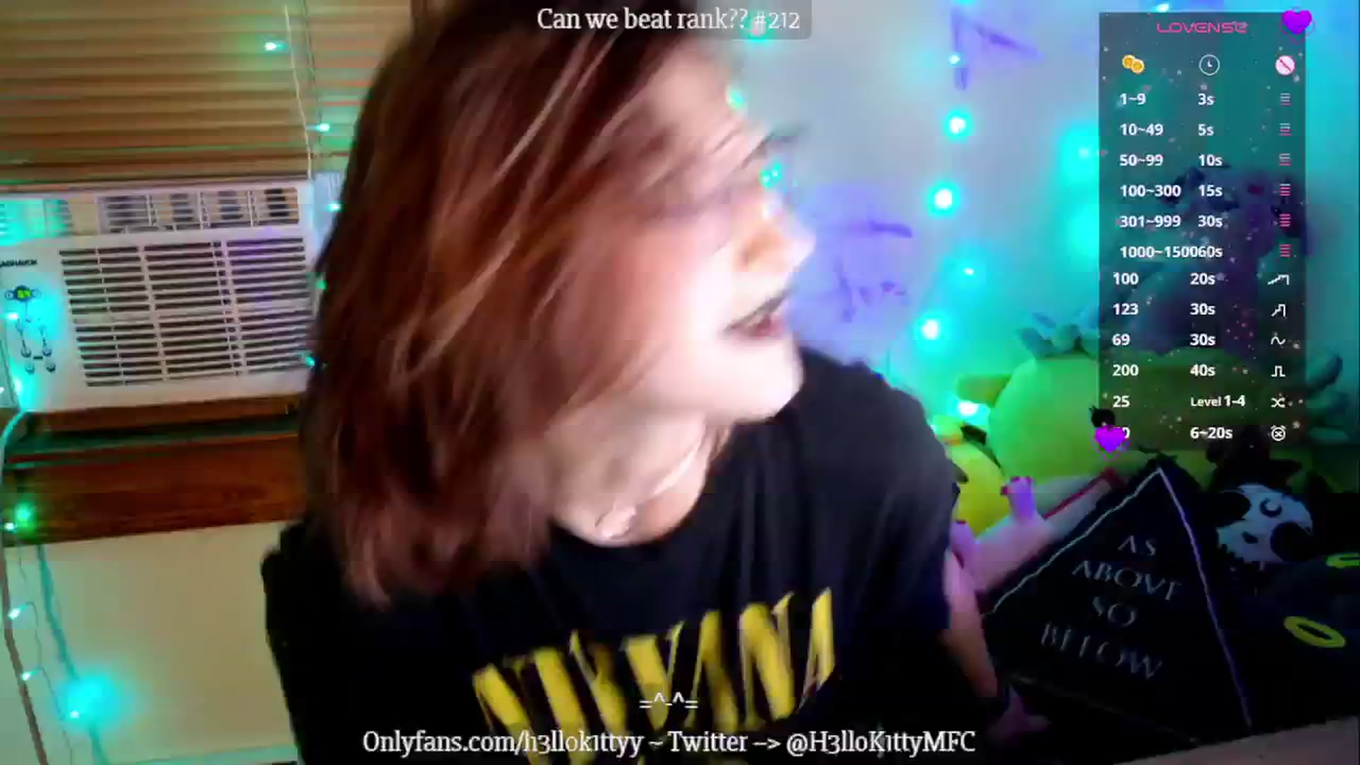 Gallery image thumbnail from H3llok1tty's myfreecams stream on, 11/04/2024, 11:05 image 7 of 20