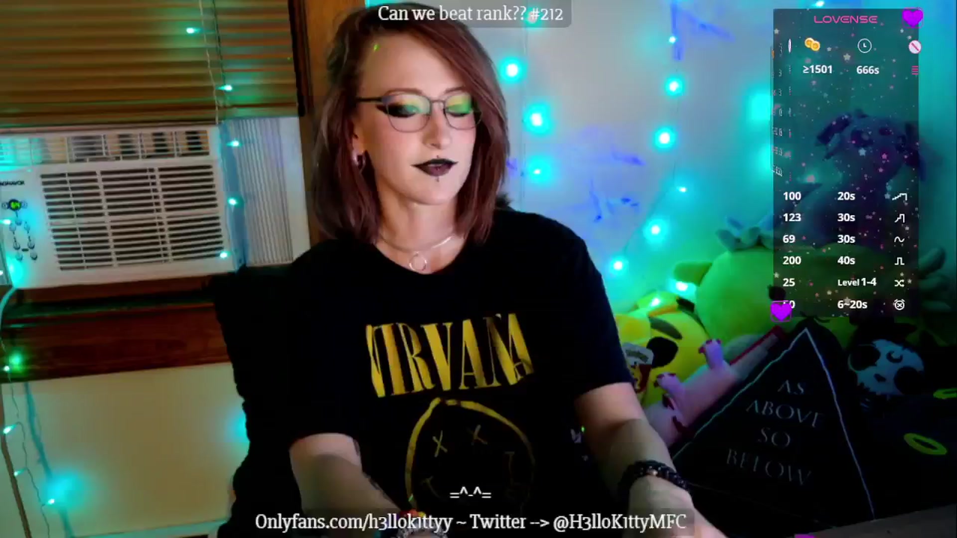 Gallery image thumbnail from H3llok1tty's myfreecams stream on, 11/04/2024, 11:05 image 6 of 20