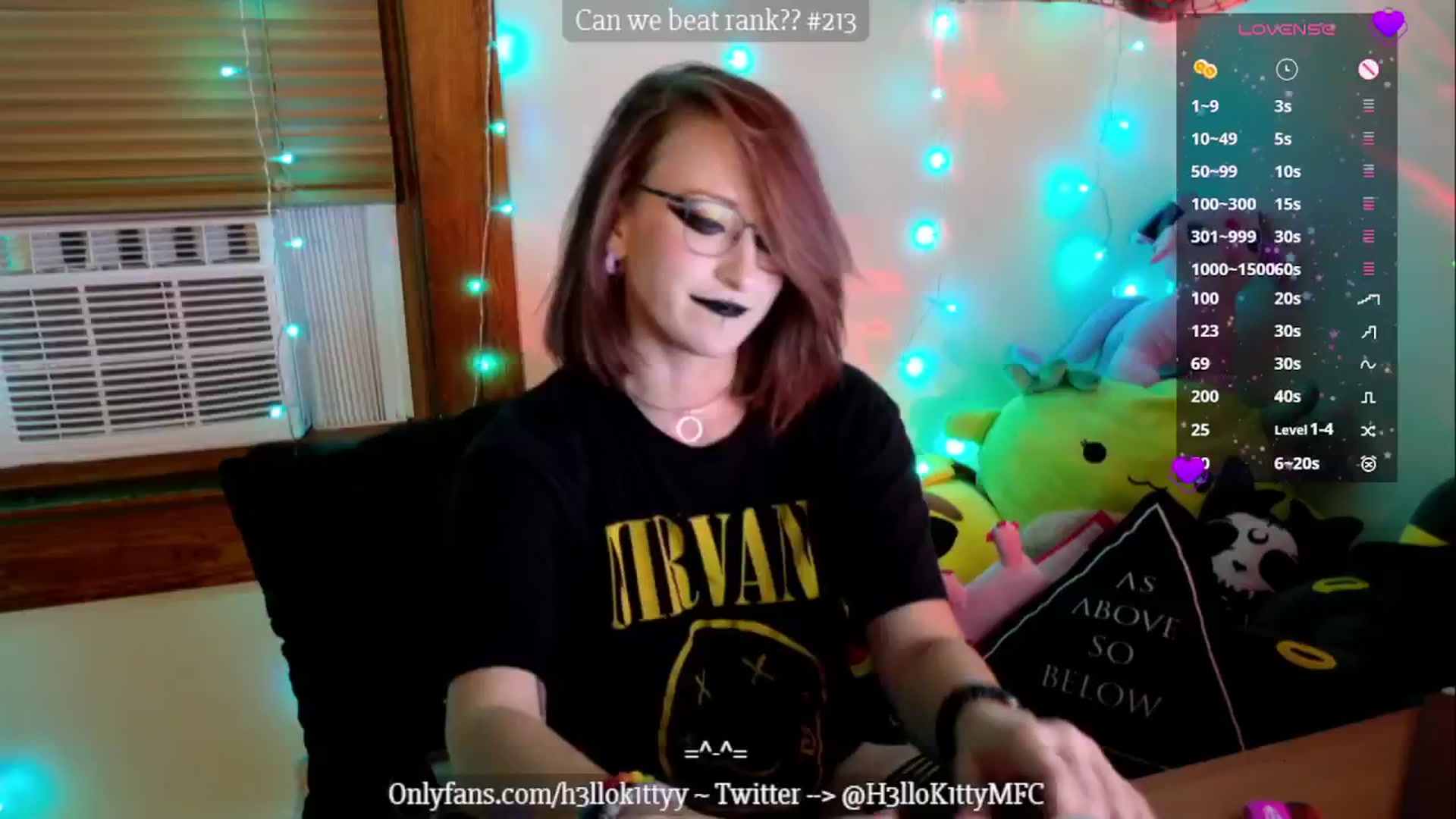 Gallery image thumbnail from H3llok1tty's myfreecams stream on, 11/04/2024, 11:05 image 11 of 20