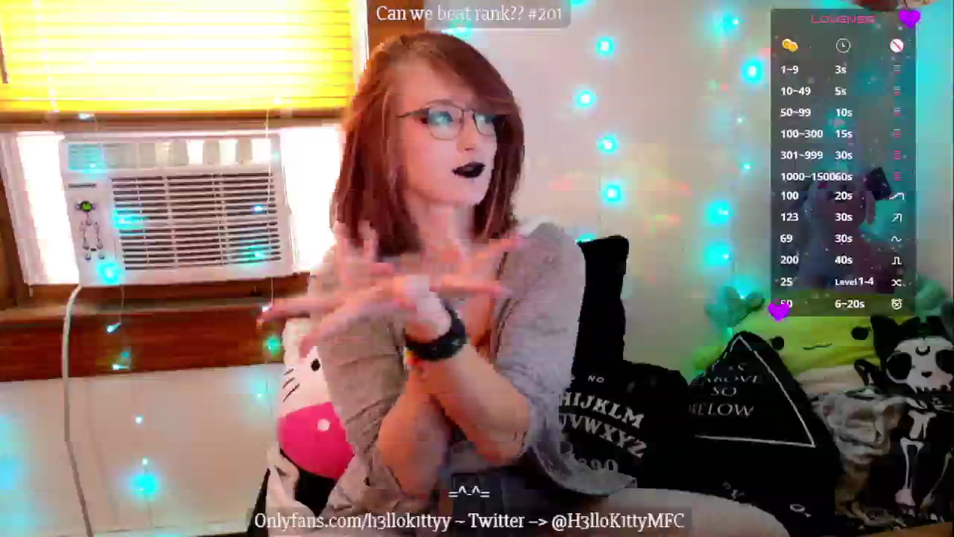 Gallery image thumbnail from H3llok1tty's myfreecams stream on, 11/05/2024, 17:21 image 2 of 20