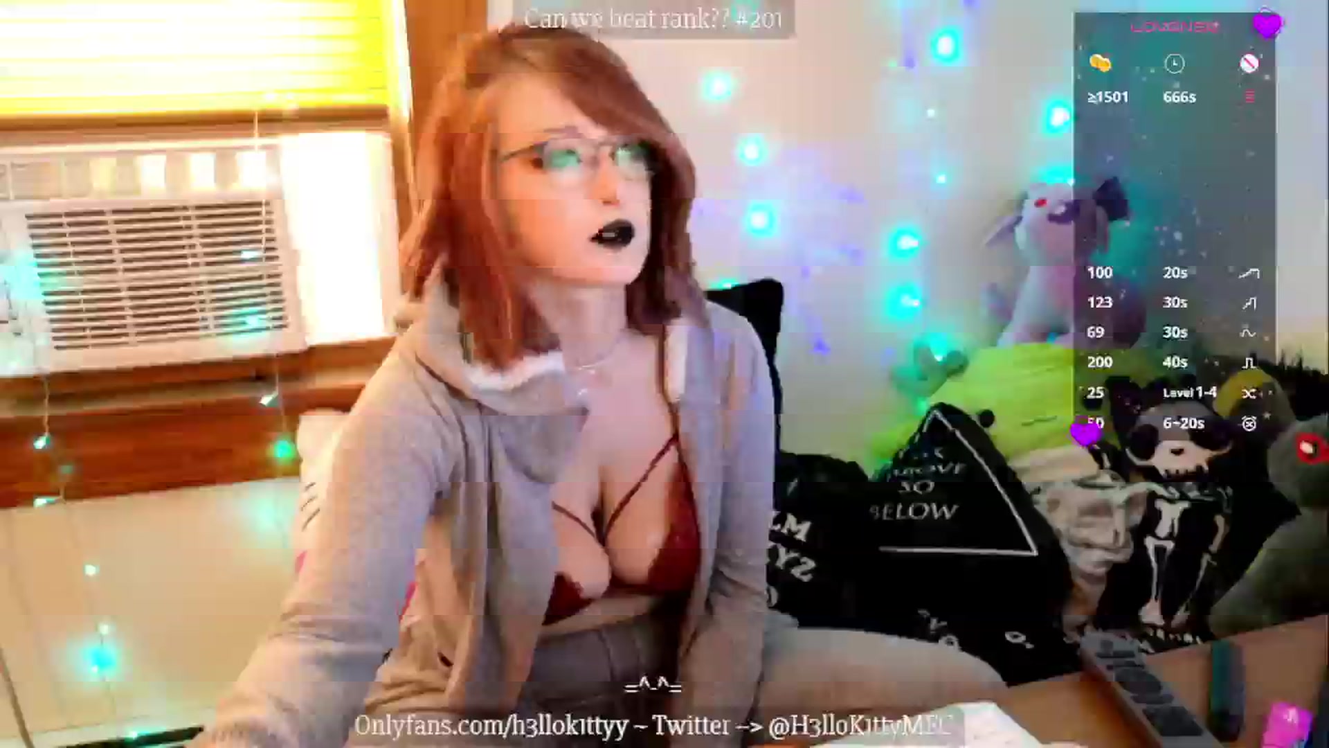 Gallery image thumbnail from H3llok1tty's myfreecams stream on, 11/05/2024, 17:21 image 3 of 20