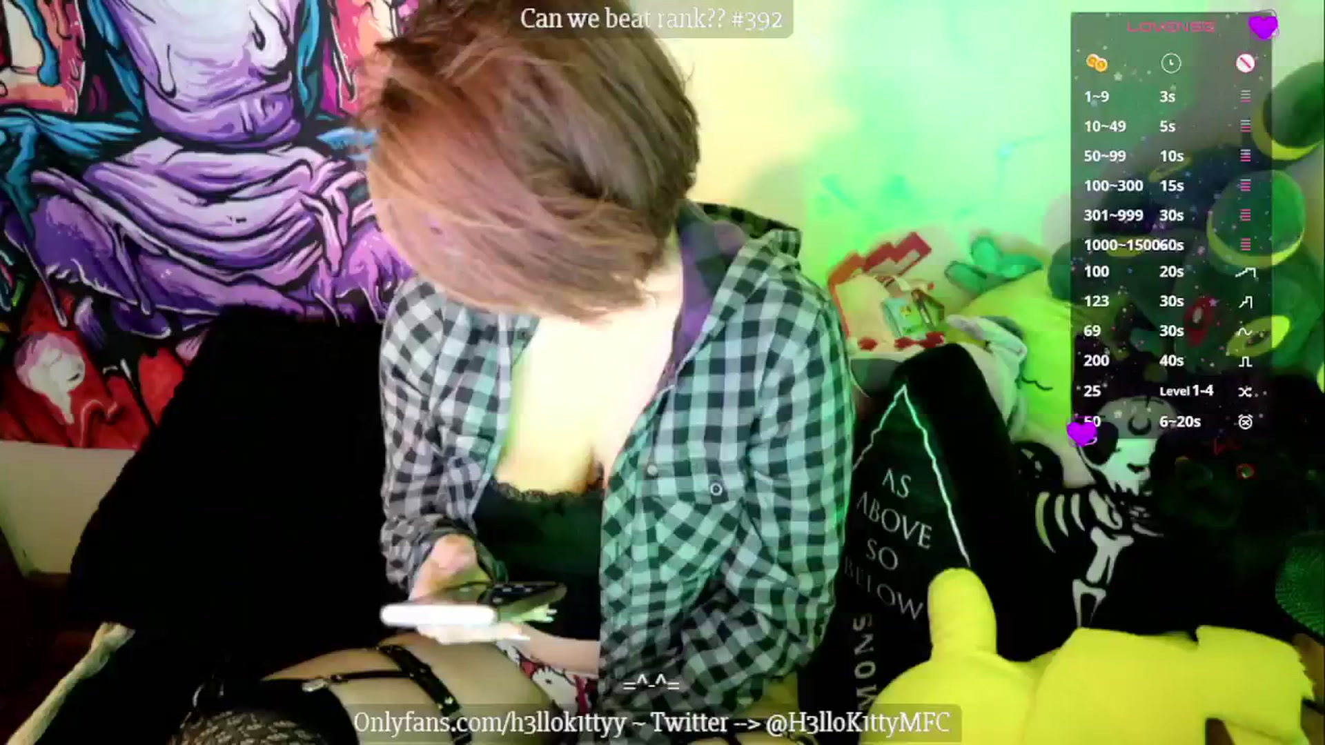 Gallery image thumbnail from H3llok1tty's myfreecams stream on, 11/09/2024, 13:56 image 1 of 20