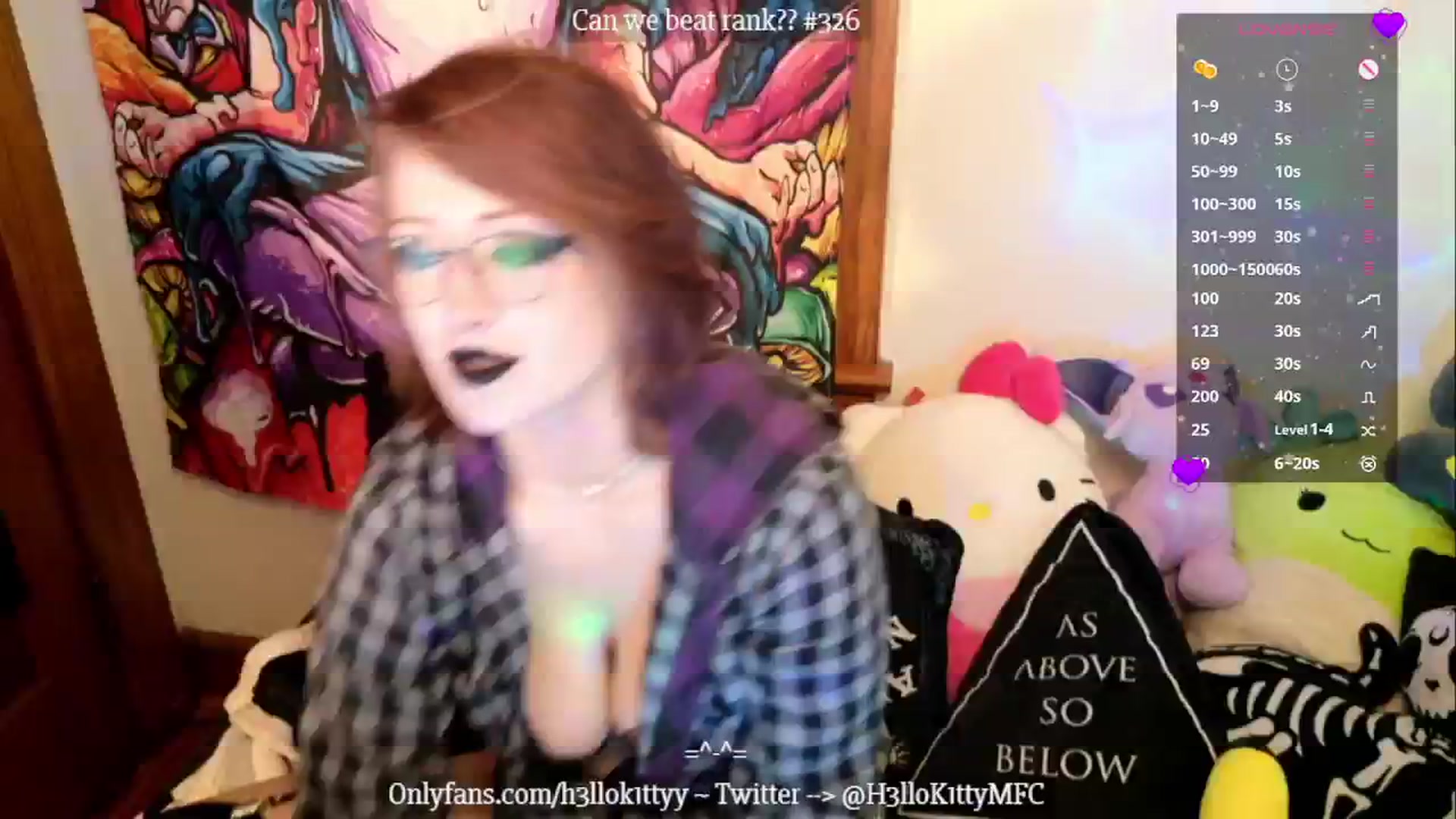 Gallery image thumbnail from H3llok1tty's myfreecams stream on, 11/09/2024, 13:56 image 15 of 20