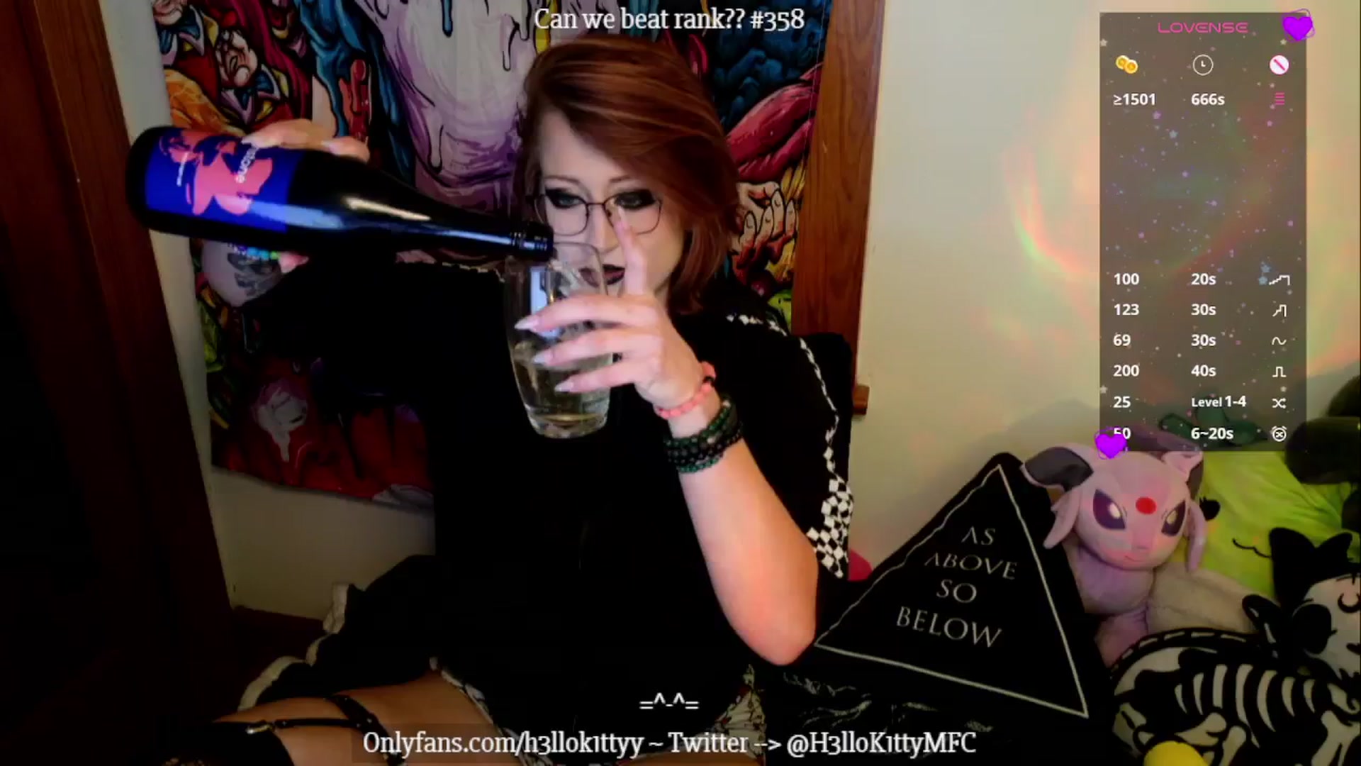 Gallery image thumbnail from H3llok1tty's myfreecams stream on, 11/09/2024, 13:56 image 9 of 20