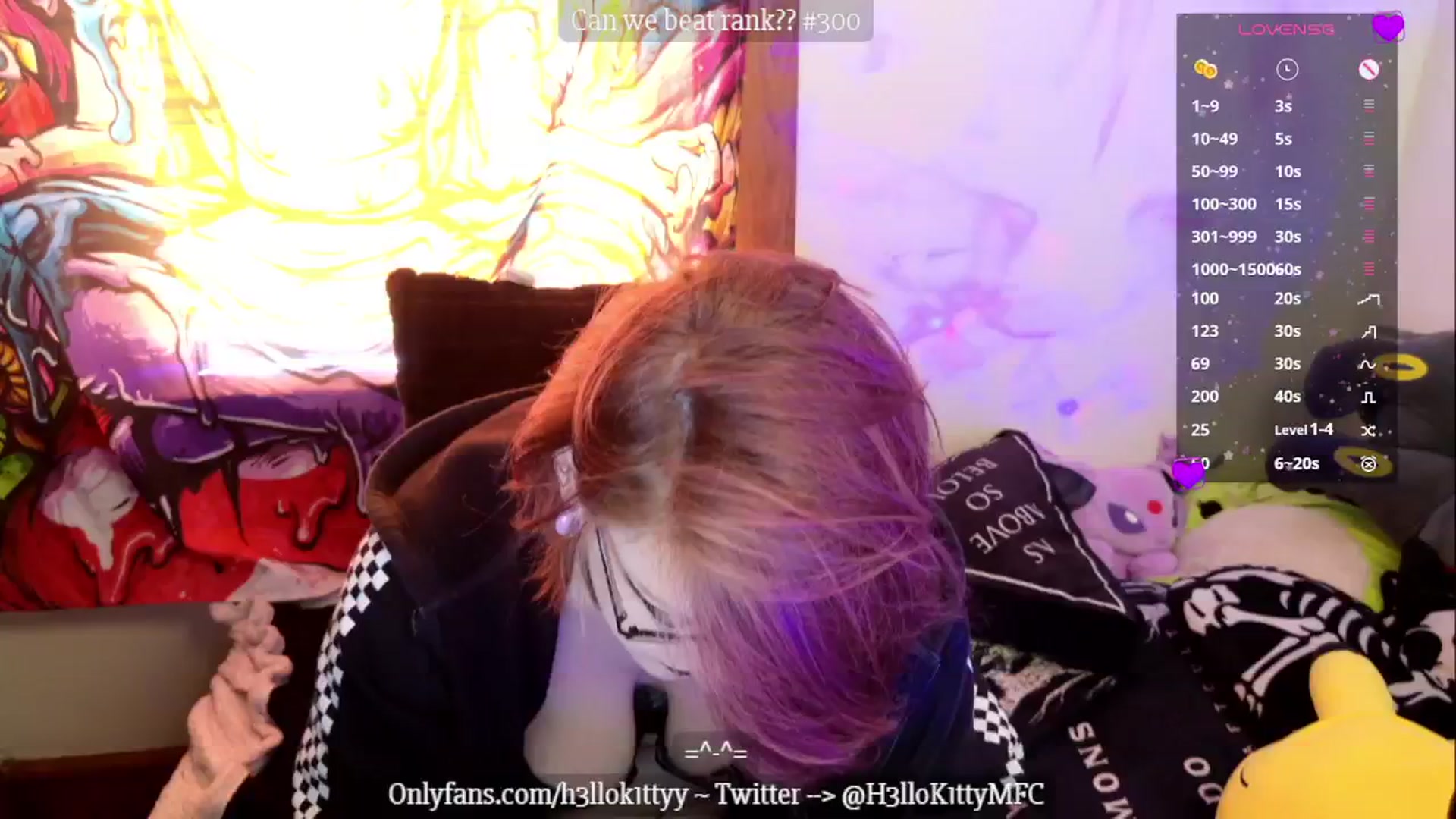 Gallery image thumbnail from H3llok1tty's myfreecams stream on, 11/09/2024, 14:30 image 3 of 20