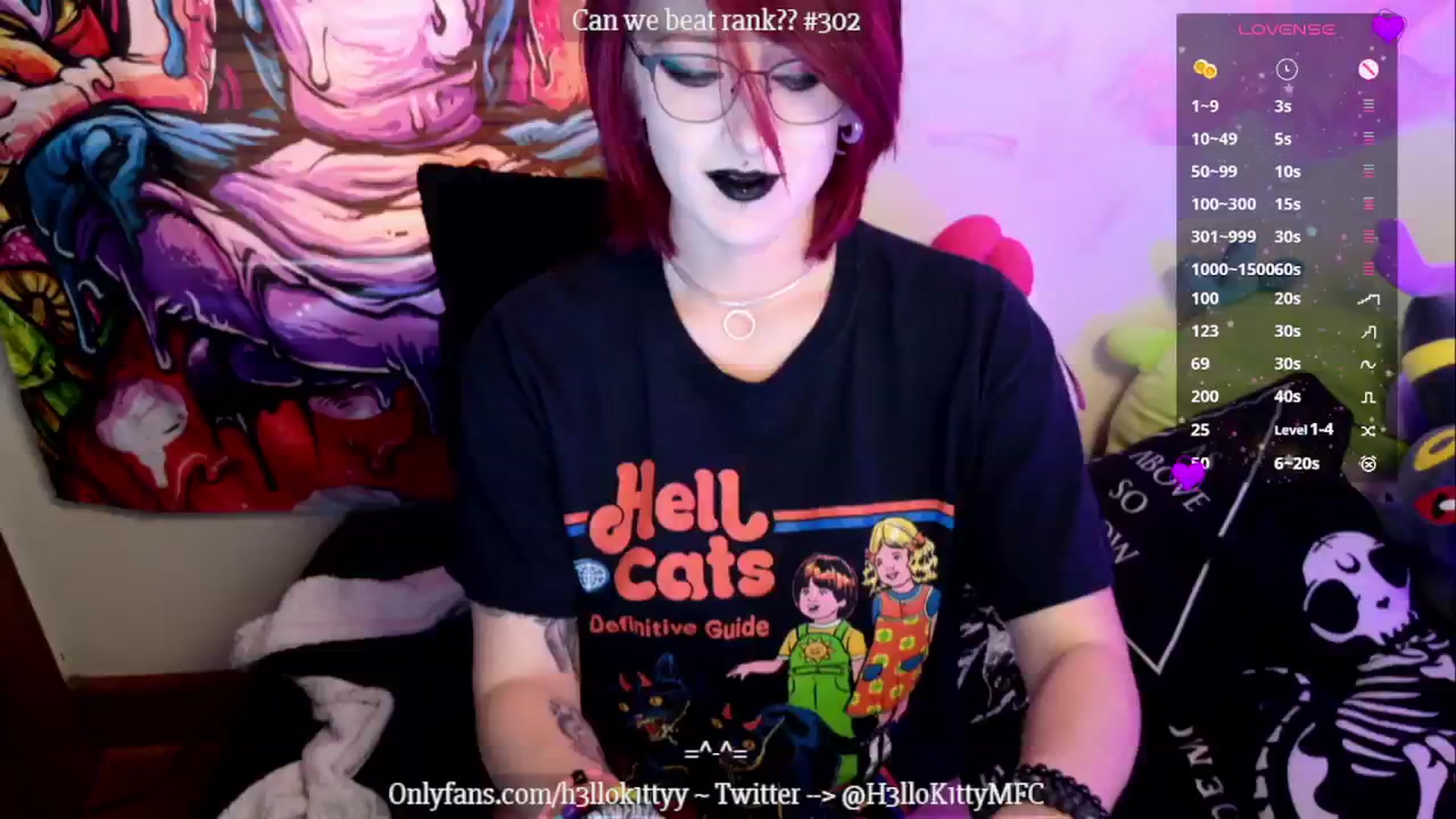 Gallery image thumbnail from H3llok1tty's myfreecams stream on, 11/10/2024, 15:05 image 12 of 20