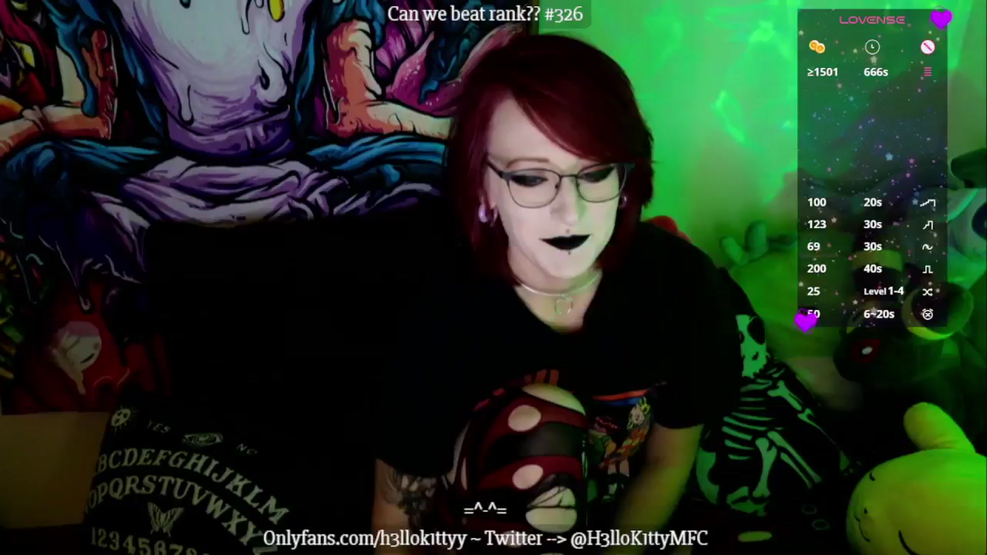 Gallery image thumbnail from H3llok1tty's myfreecams stream on, 11/10/2024, 15:05 image 4 of 20