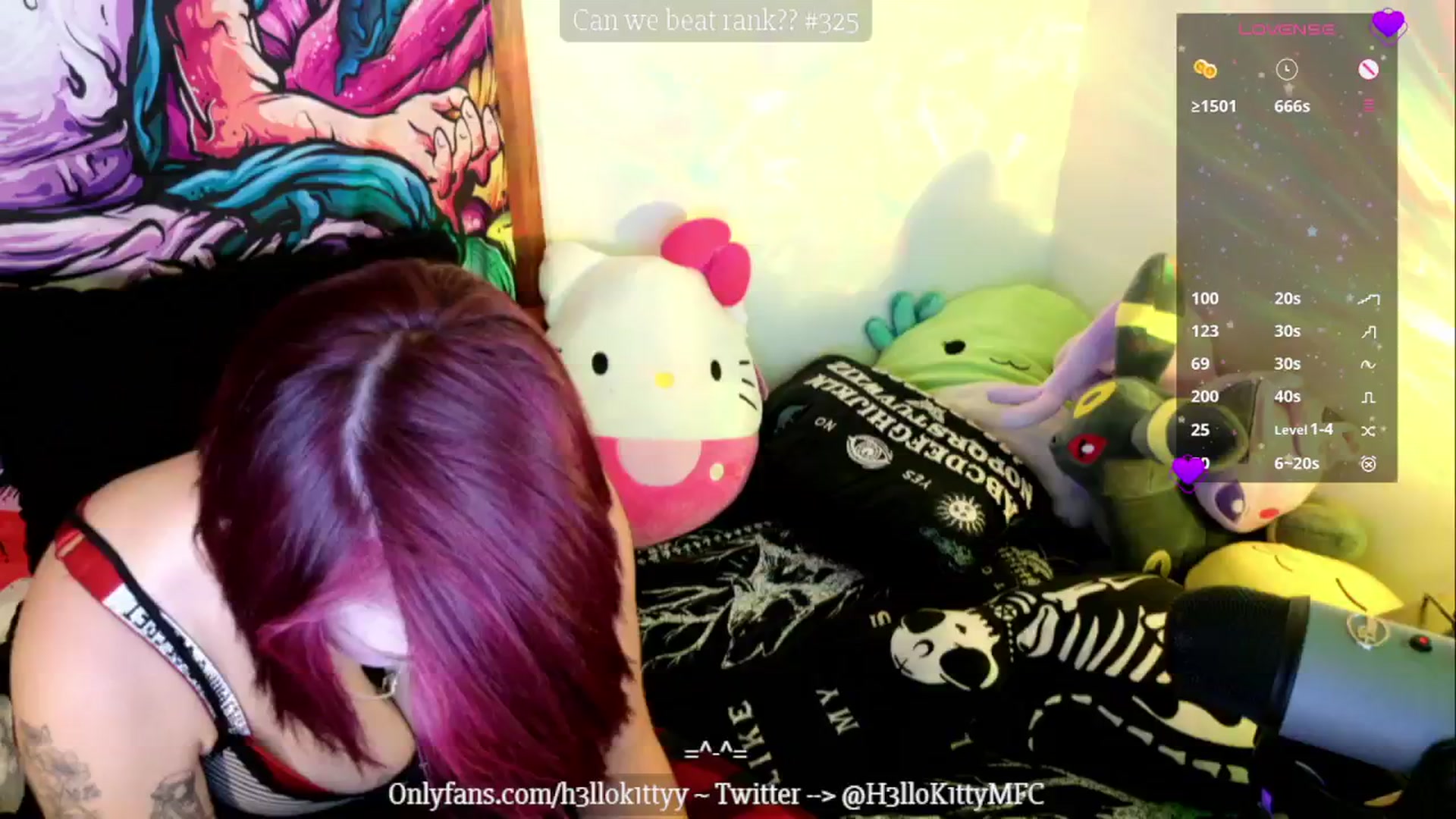 Gallery image thumbnail from H3llok1tty's myfreecams stream on, 11/13/2024, 07:04 image 18 of 20