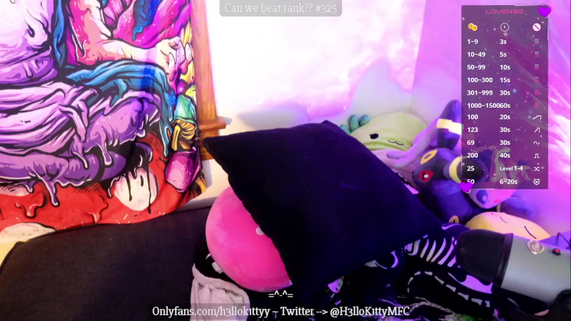 Gallery image thumbnail from H3llok1tty's myfreecams stream on, 11/13/2024, 07:04 image 17 of 20