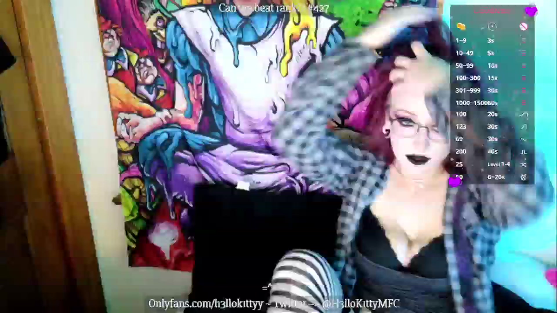 Gallery image thumbnail from H3llok1tty's myfreecams stream on, 11/16/2024, 09:50 image 19 of 20