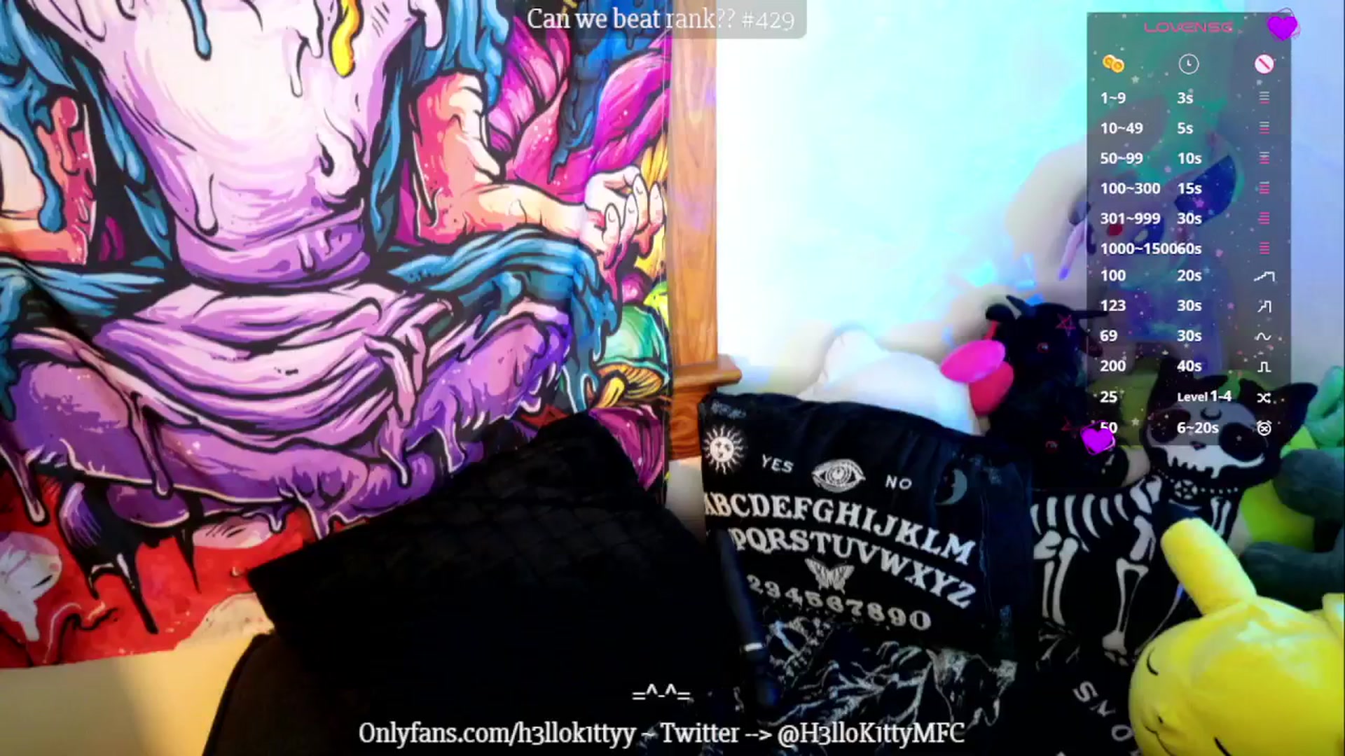 Gallery image thumbnail from H3llok1tty's myfreecams stream on, 11/16/2024, 09:50 image 11 of 20