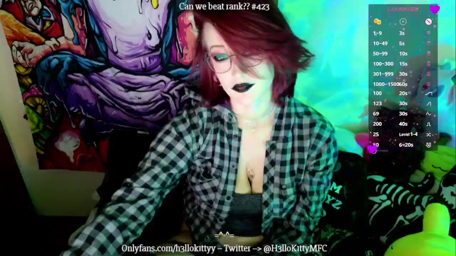 Gallery image thumbnail from H3llok1tty's myfreecams stream on, 11/16/2024, 10:37 image 12 of 20