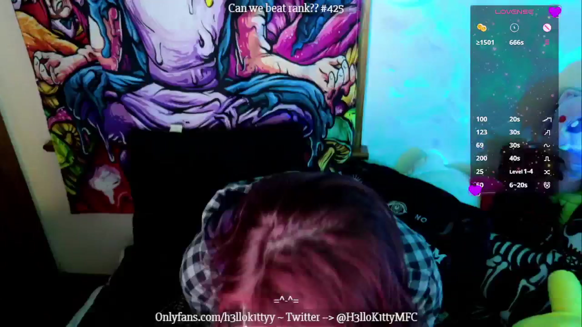 Gallery image thumbnail from H3llok1tty's myfreecams stream on, 11/16/2024, 10:37 image 2 of 20