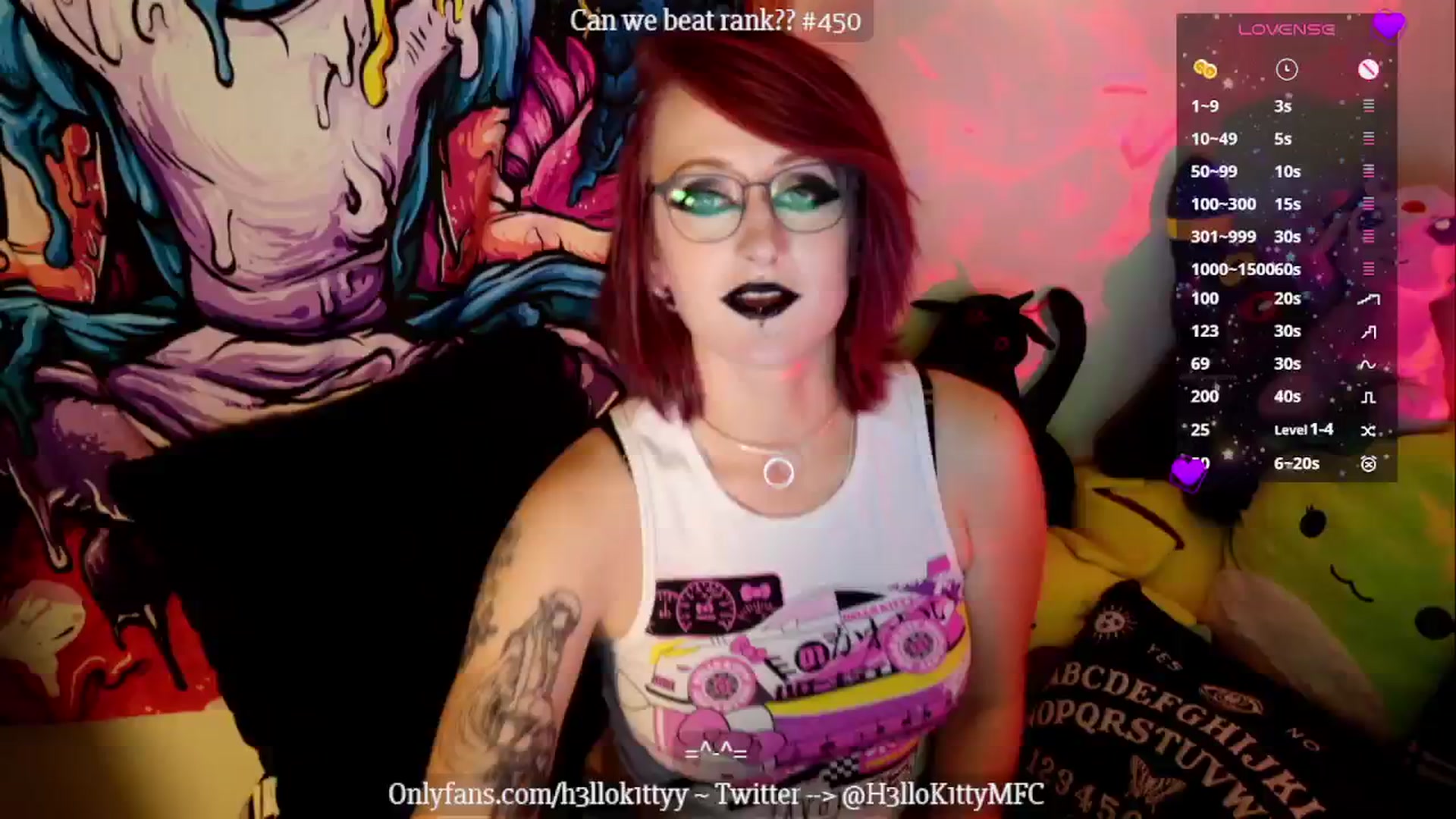 Gallery image thumbnail from H3llok1tty's myfreecams stream on, 11/18/2024, 10:55 image 11 of 20