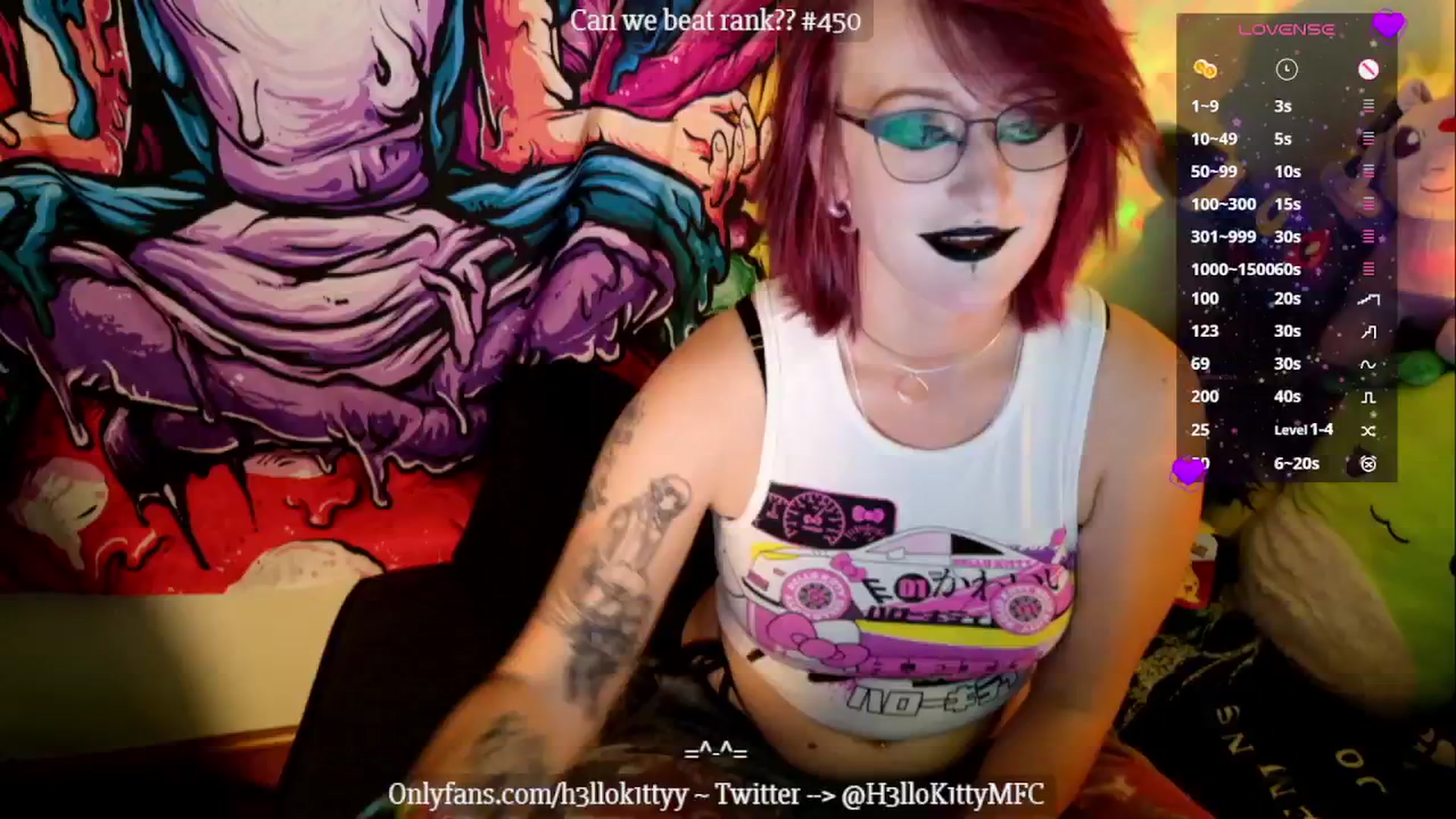 Gallery image thumbnail from H3llok1tty's myfreecams stream on, 11/18/2024, 10:55 image 15 of 20