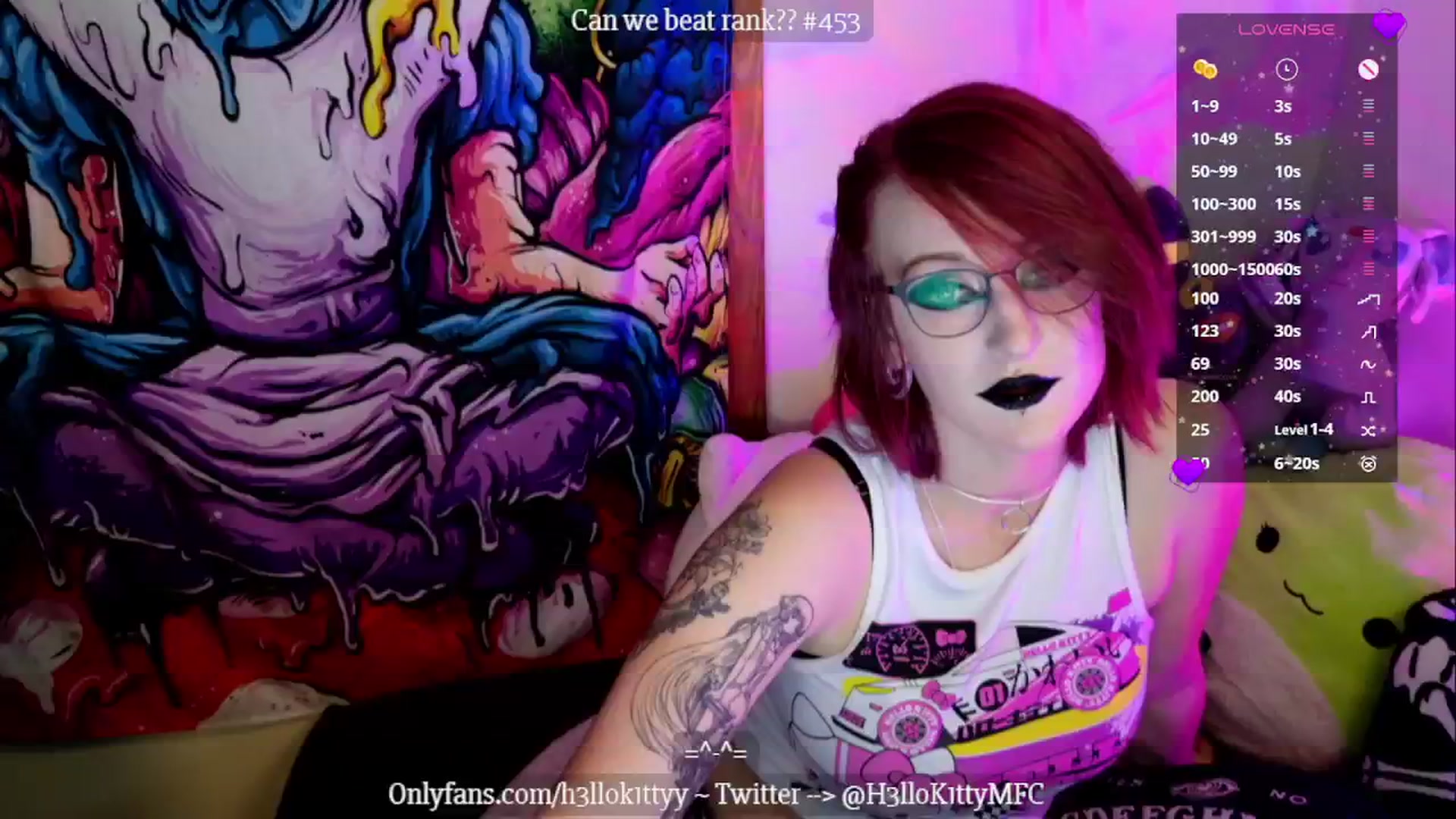 Gallery image thumbnail from H3llok1tty's myfreecams stream on, 11/18/2024, 10:55 image 7 of 20
