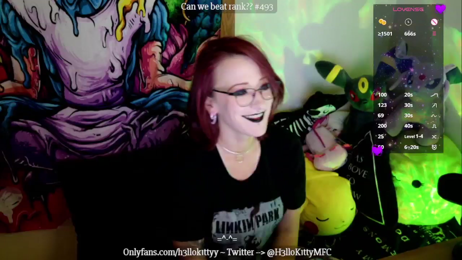 Gallery image thumbnail from H3llok1tty's myfreecams stream on, 11/22/2024, 11:06 image 10 of 20