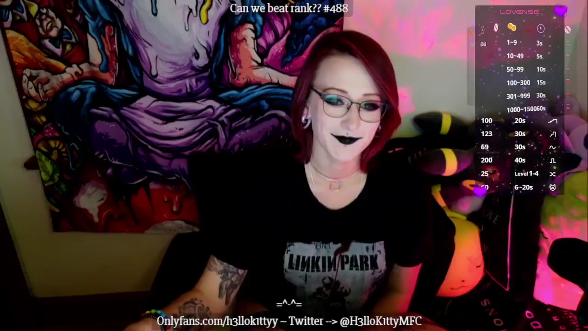 Gallery image thumbnail from H3llok1tty's myfreecams stream on, 11/22/2024, 11:06 image 18 of 20