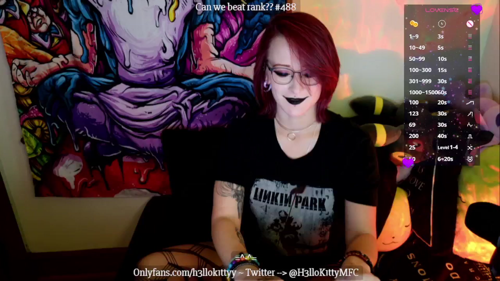 Gallery image thumbnail from H3llok1tty's myfreecams stream on, 11/22/2024, 11:06 image 16 of 20