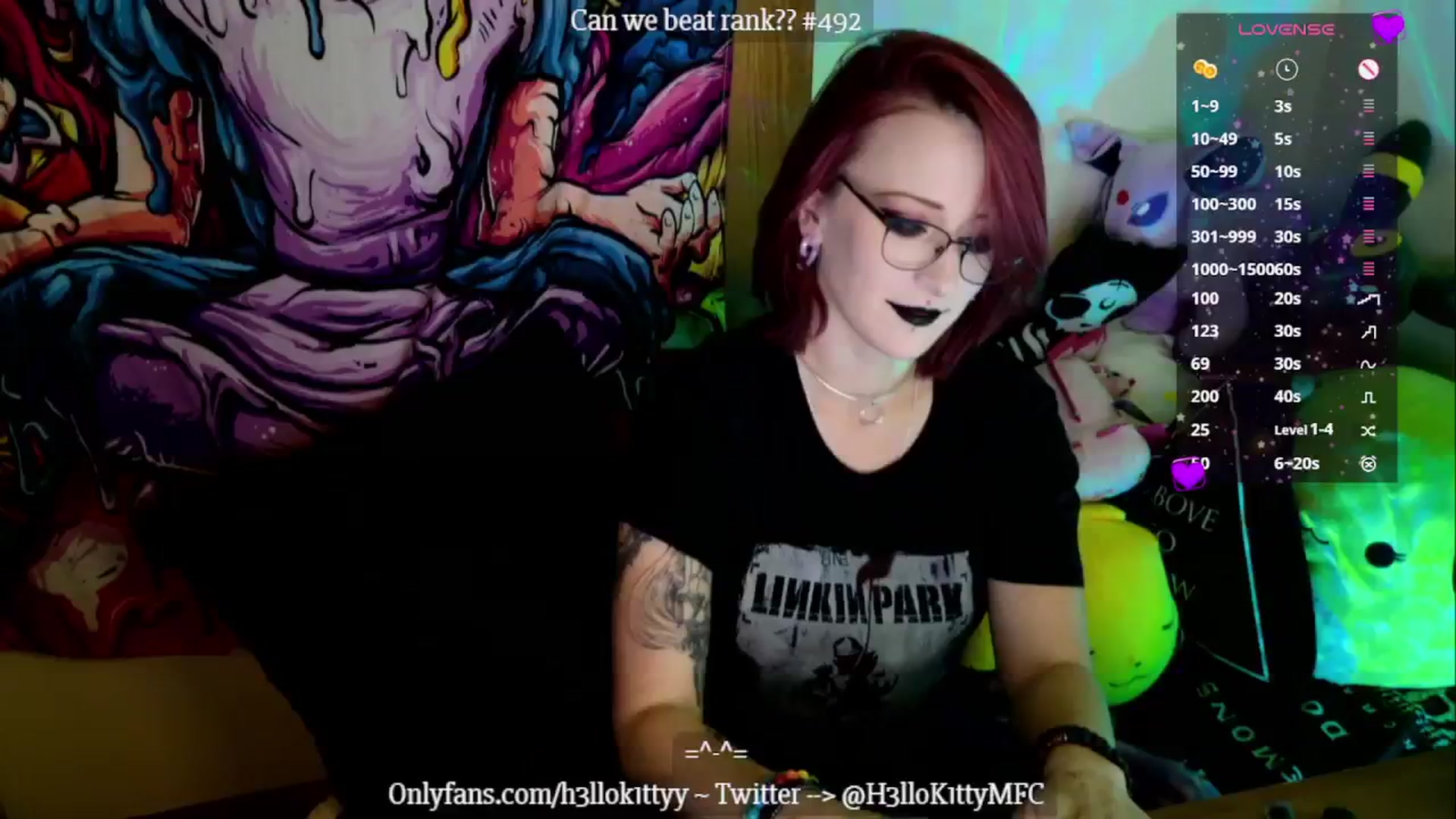 Gallery image thumbnail from H3llok1tty's myfreecams stream on, 11/22/2024, 11:06 image 8 of 20