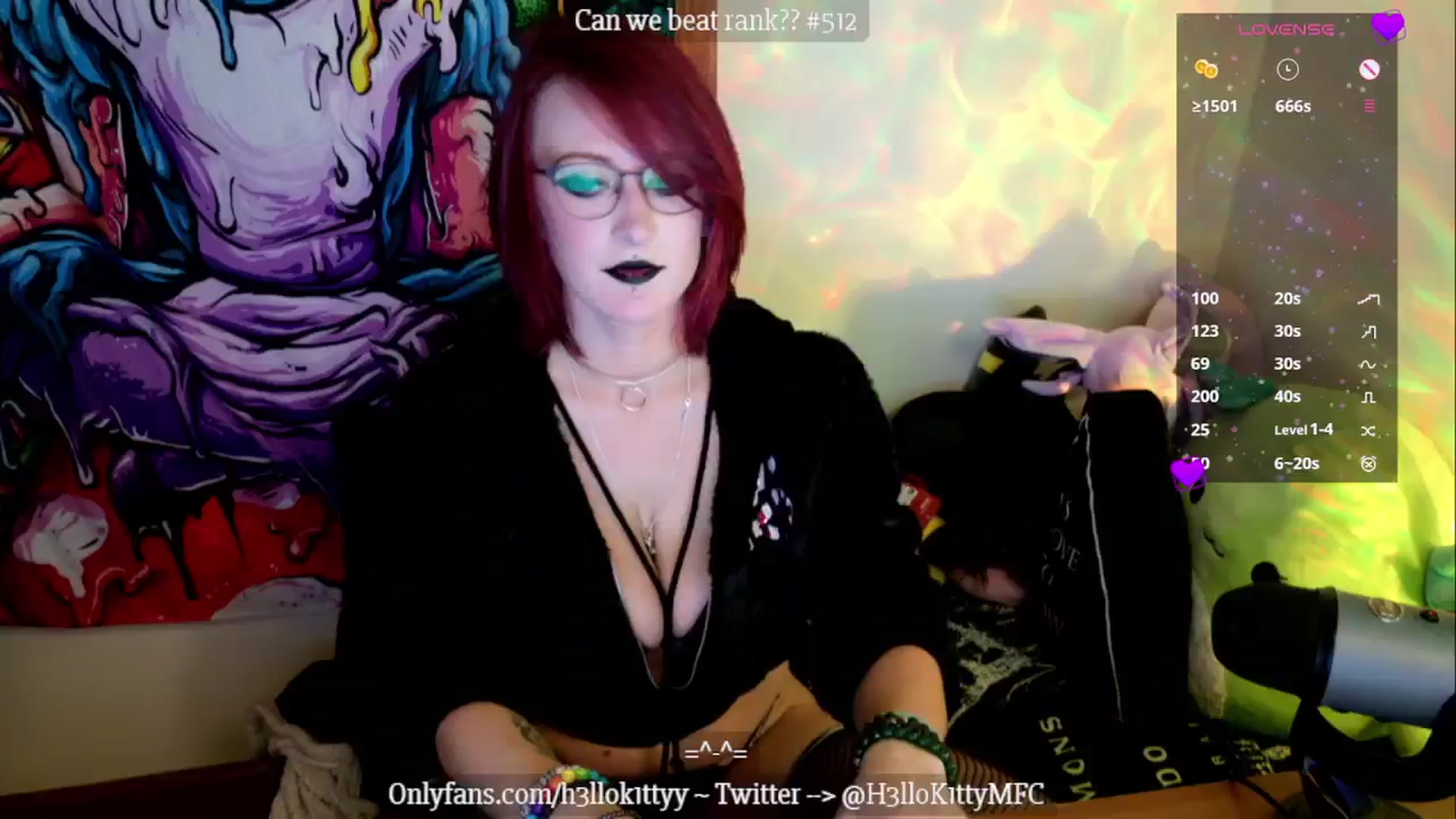 Gallery image thumbnail from H3llok1tty's myfreecams stream on, 11/23/2024, 10:40 image 4 of 20