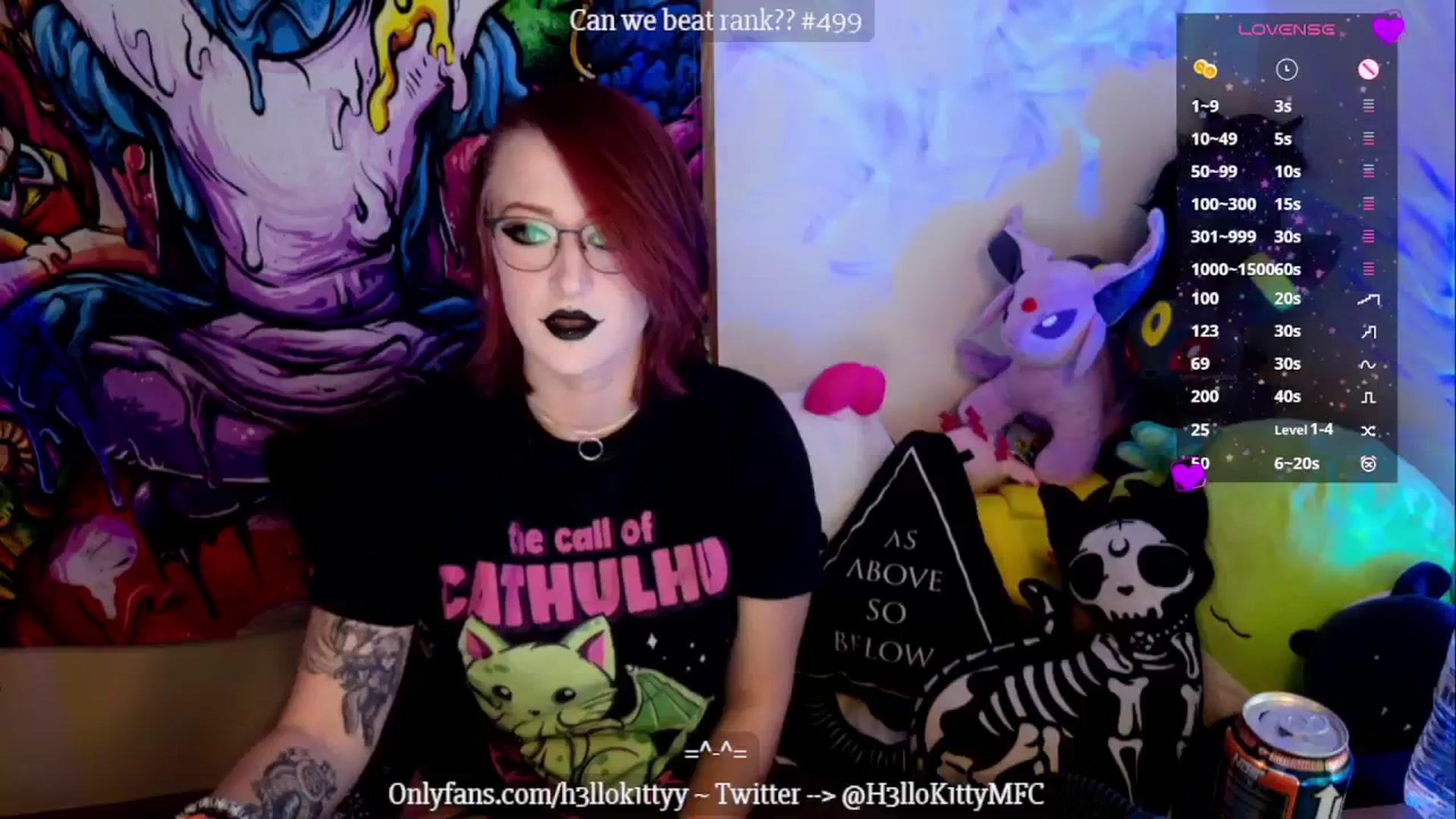 Gallery image thumbnail from H3llok1tty's myfreecams stream on, 11/28/2024, 14:15 image 1 of 20