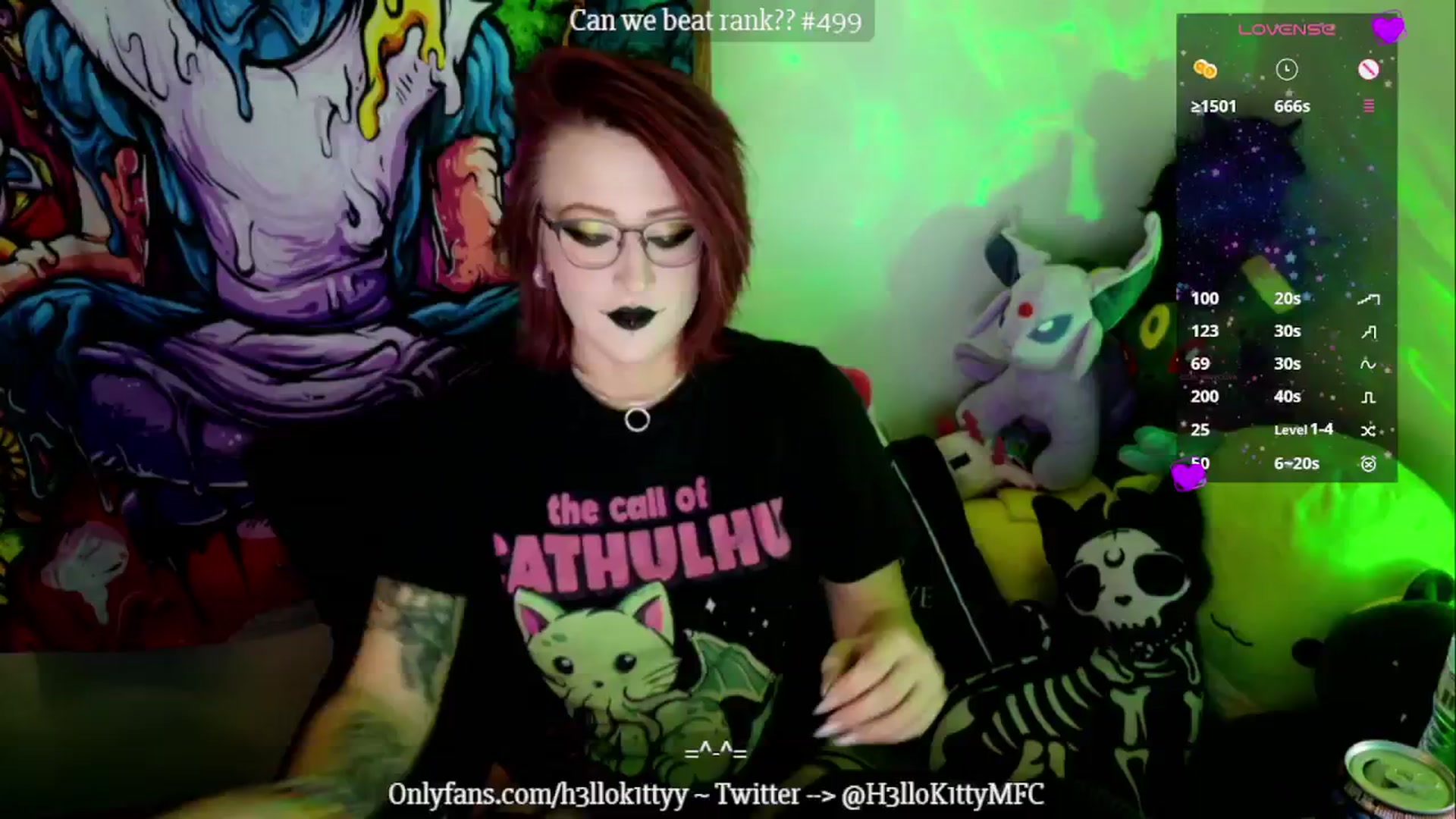 Gallery image thumbnail from H3llok1tty's myfreecams stream on, 11/28/2024, 14:15 image 3 of 20
