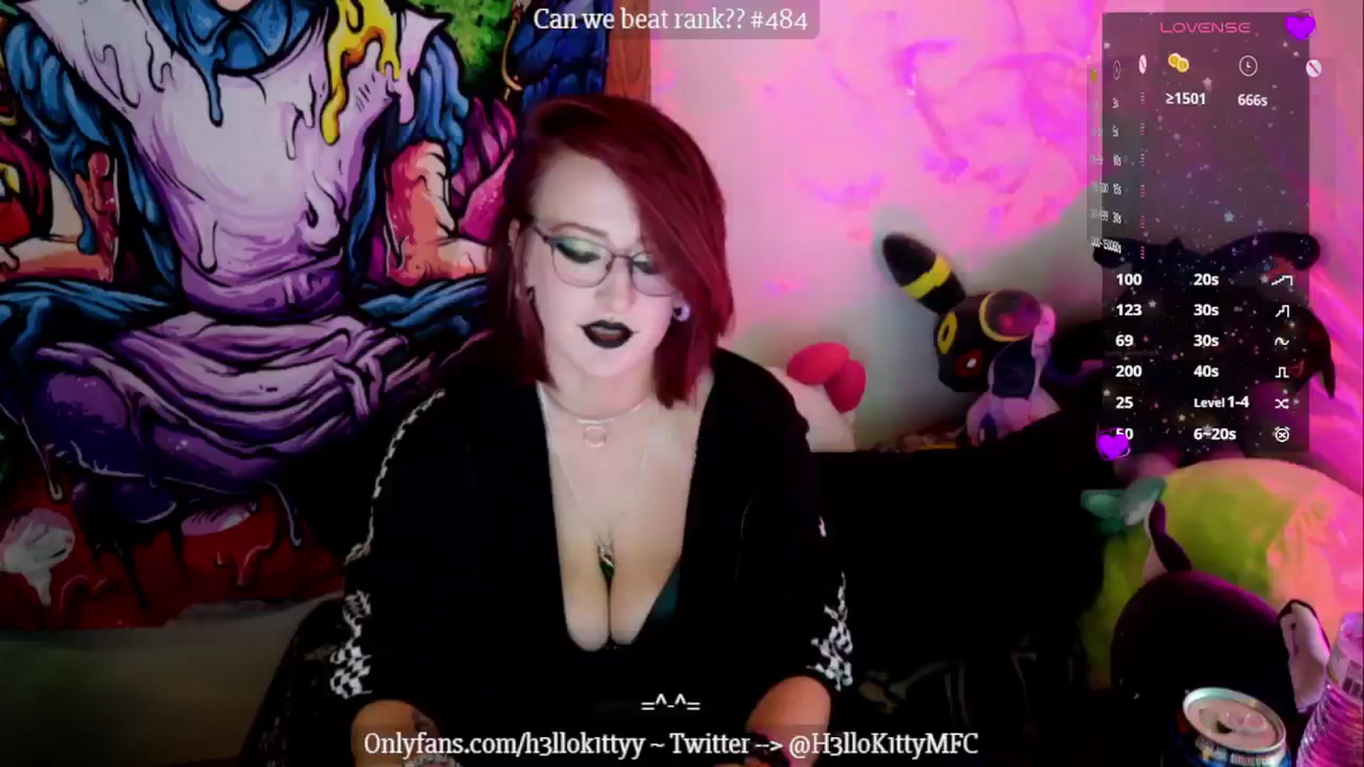 Gallery image thumbnail from H3llok1tty's myfreecams stream on, 11/28/2024, 14:15 image 15 of 20