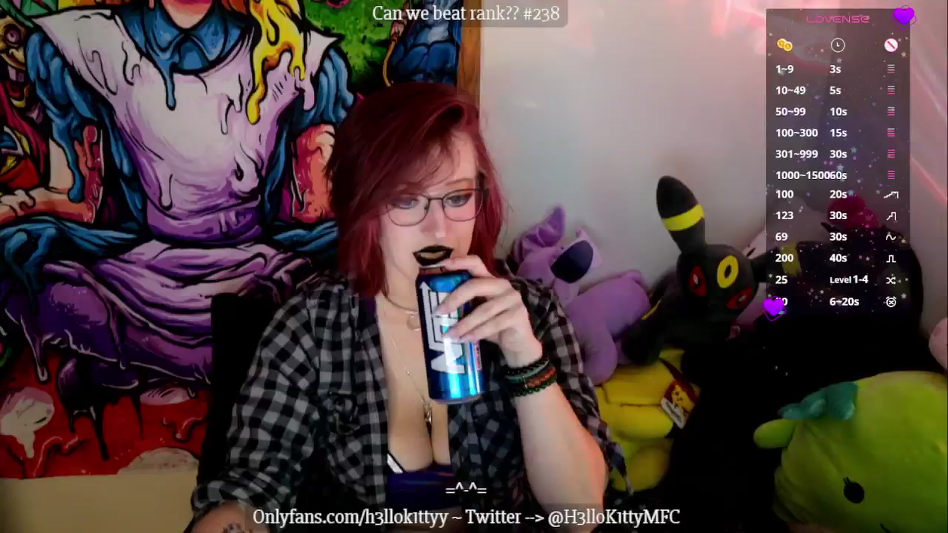 Gallery image thumbnail from H3llok1tty's myfreecams stream on, 12/02/2024, 11:08 image 4 of 20