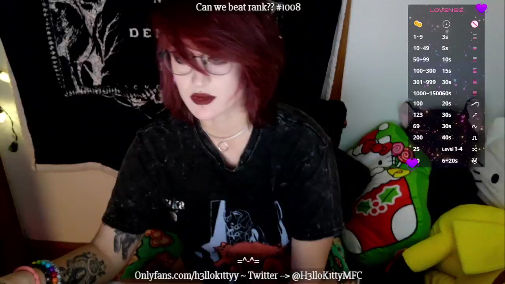Gallery image thumbnail from H3llok1tty's myfreecams stream on, 12/09/2024, 23:29 image 13 of 20