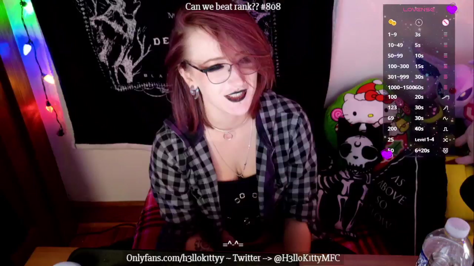 Gallery image thumbnail from H3llok1tty's myfreecams stream on, 12/20/2024, 09:59 image 10 of 20