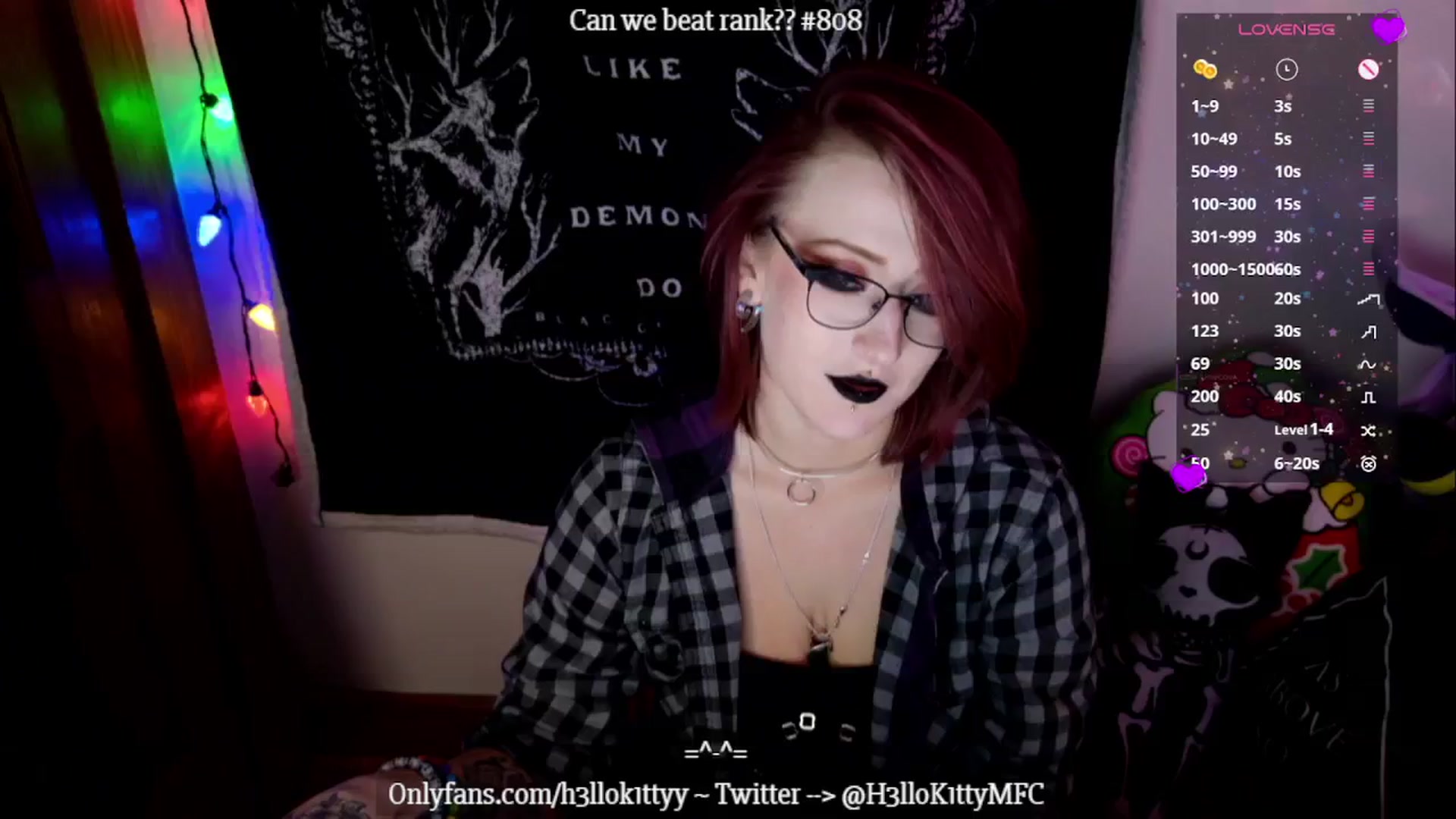 Gallery image thumbnail from H3llok1tty's myfreecams stream on, 12/20/2024, 09:59 image 12 of 20