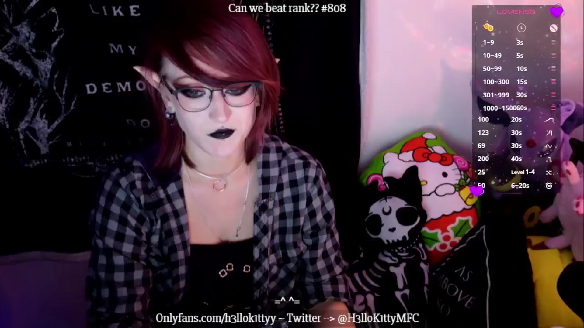 Gallery image thumbnail from H3llok1tty's myfreecams stream on, 12/20/2024, 09:59 image 6 of 20